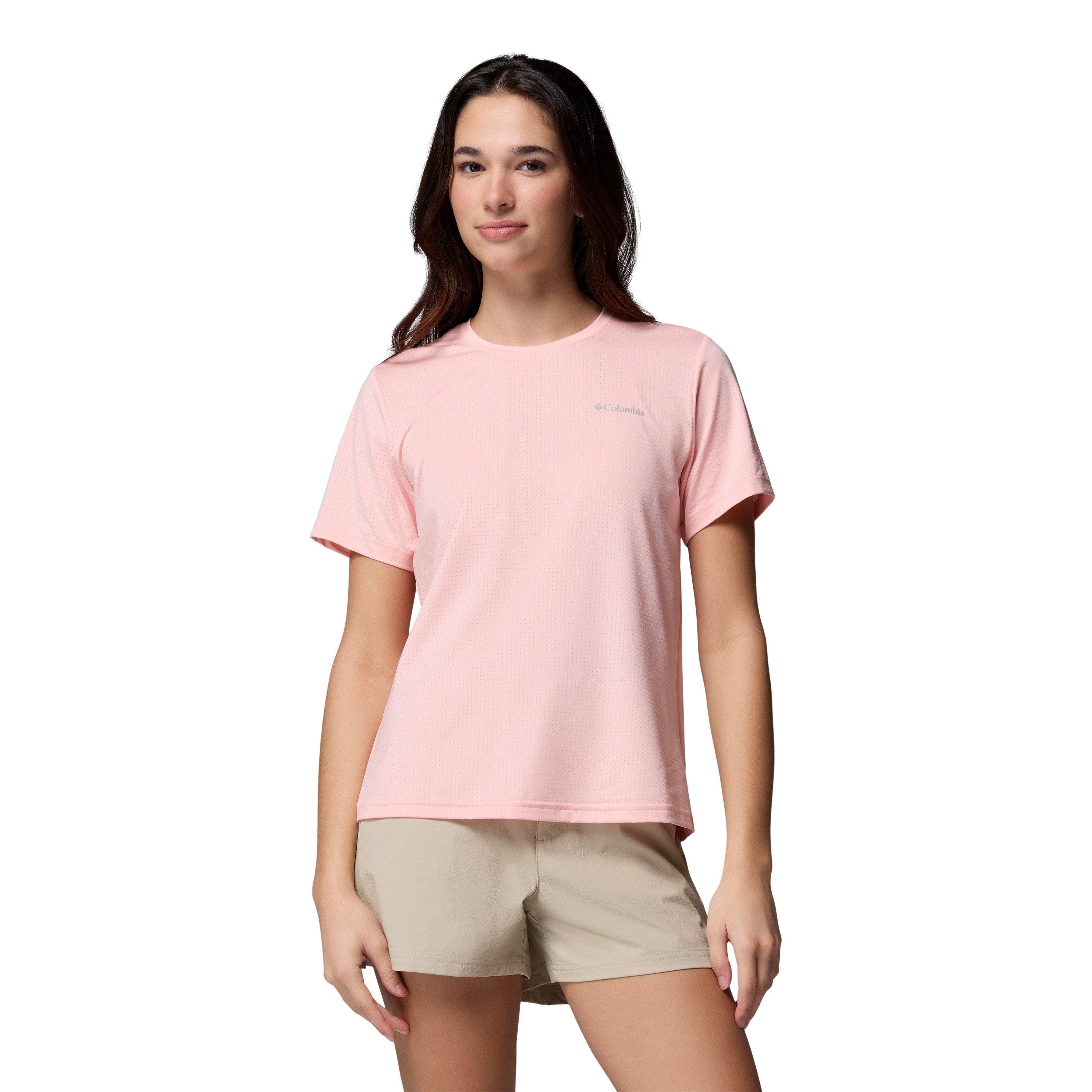 Columbia Women's Short Sleeve Performance T-Shirt - Blue - 14 (L)