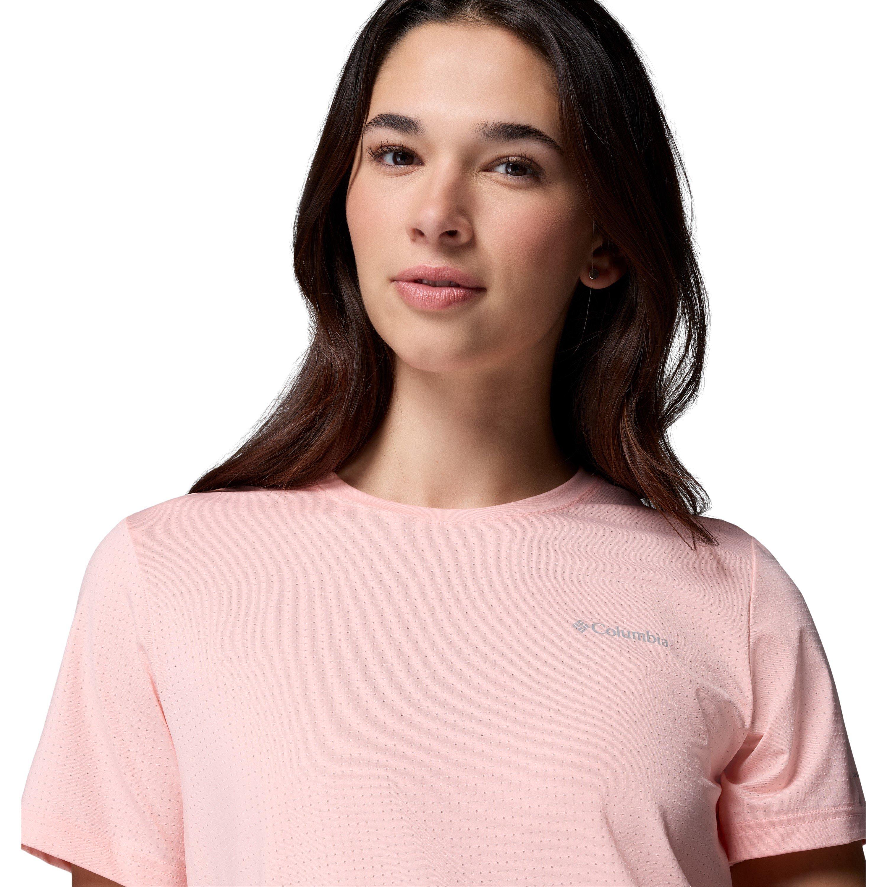 Blue - Columbia - Women's Short Sleeve Performance T-Shirt - 3