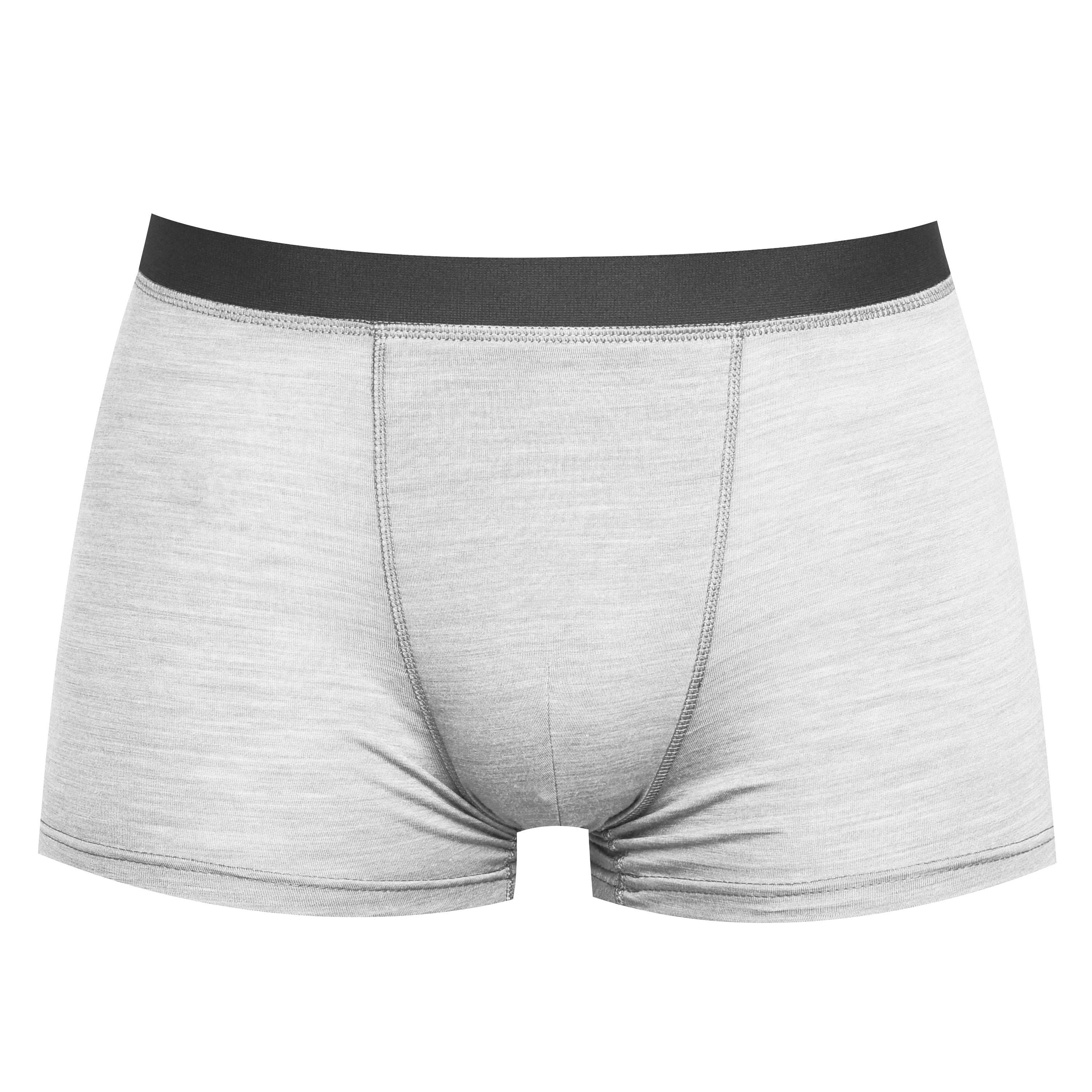 Grey - Odlo - Merino Boxers Mens - 1
