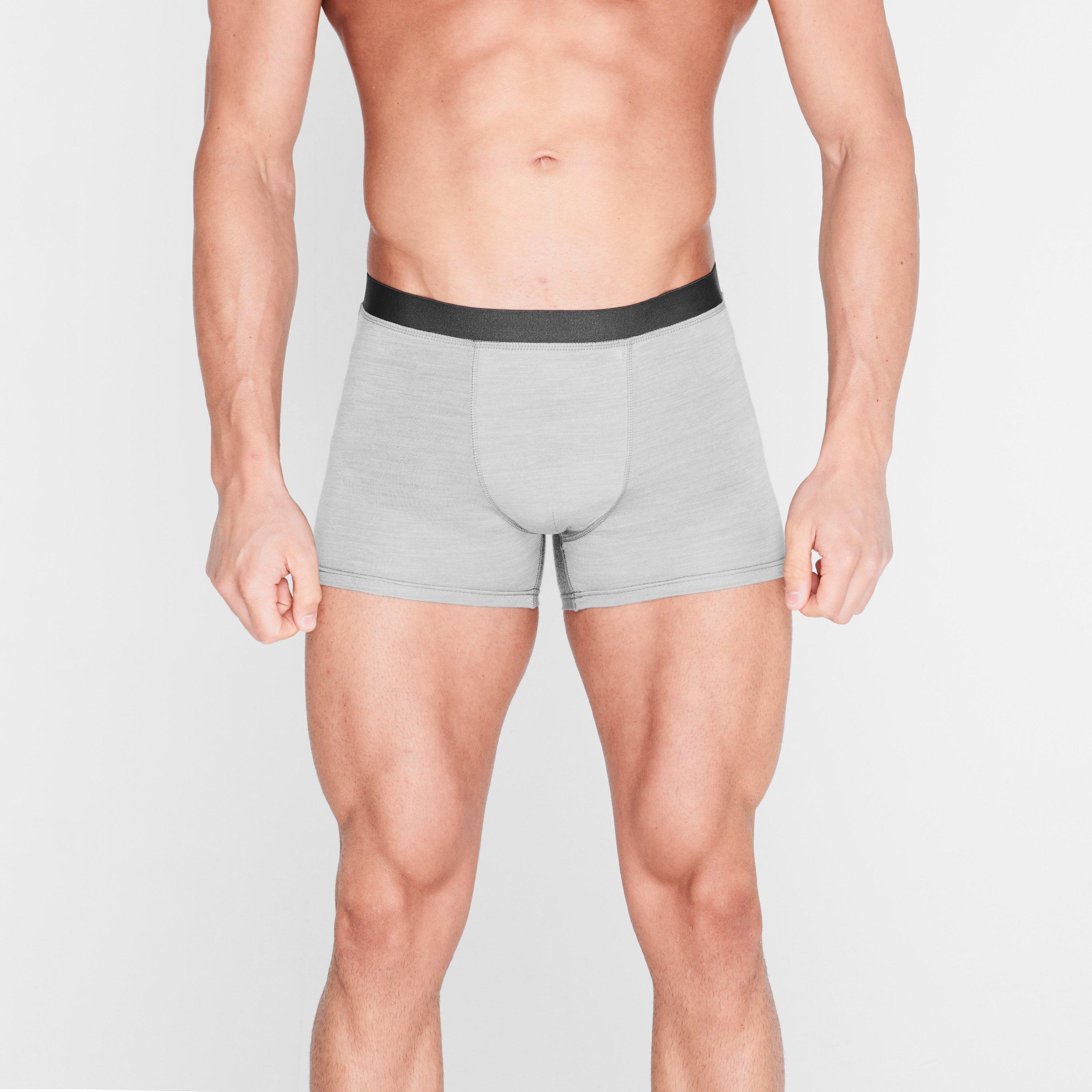 Grijs - Odlo - Merino Boxers Mens - 3