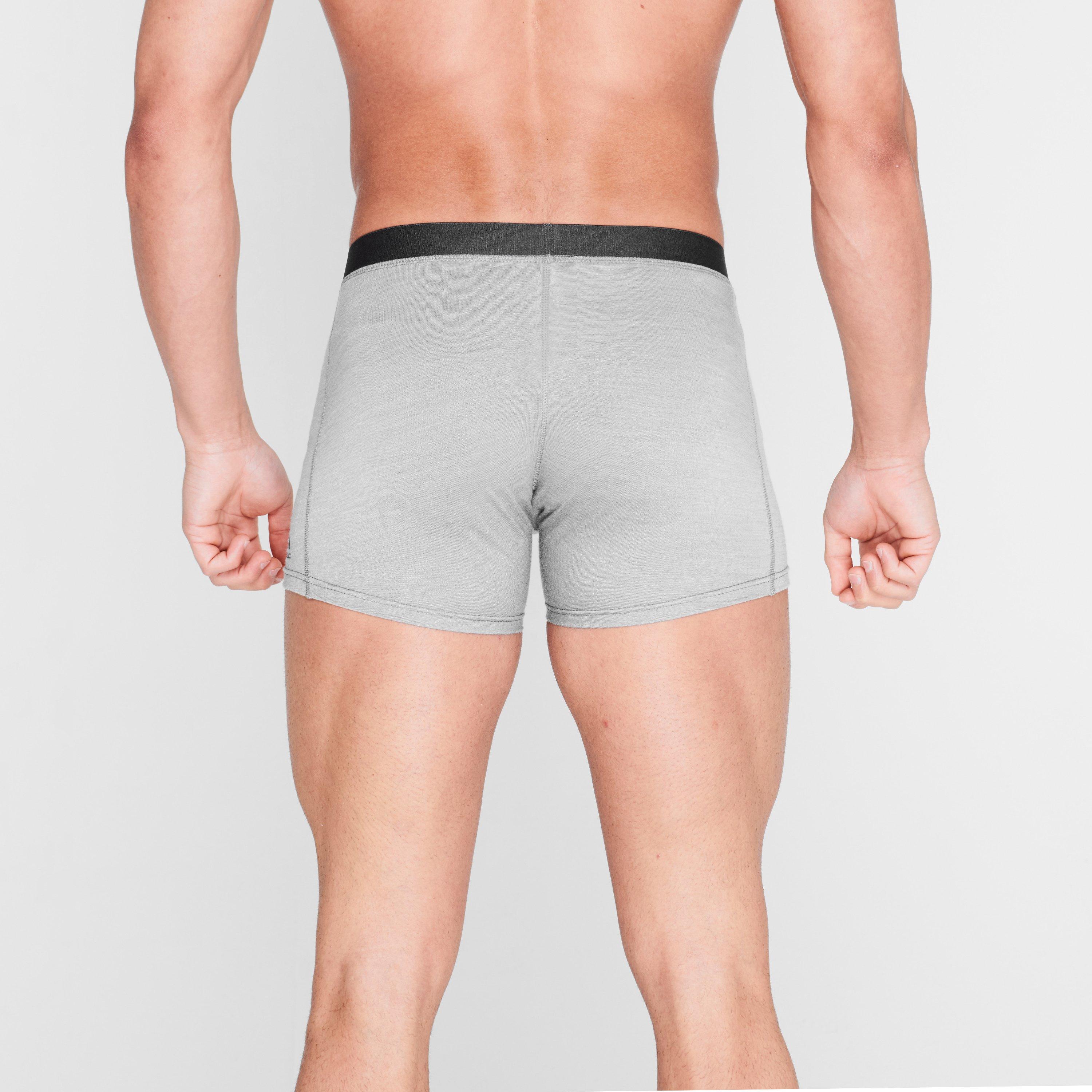 Grijs - Odlo - Merino Boxers Mens - 4