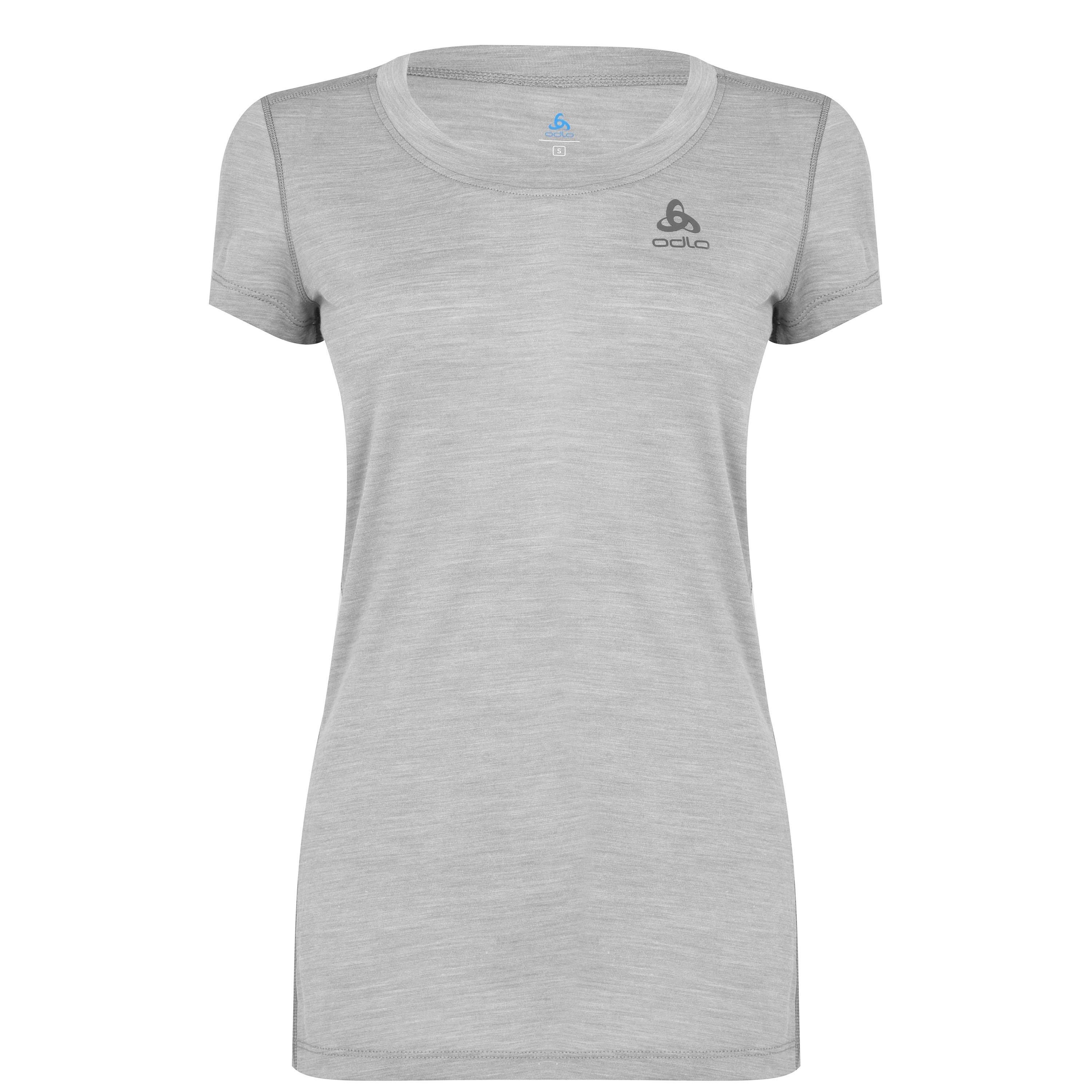 Grå - Odlo - Merino Top Ladies - 1