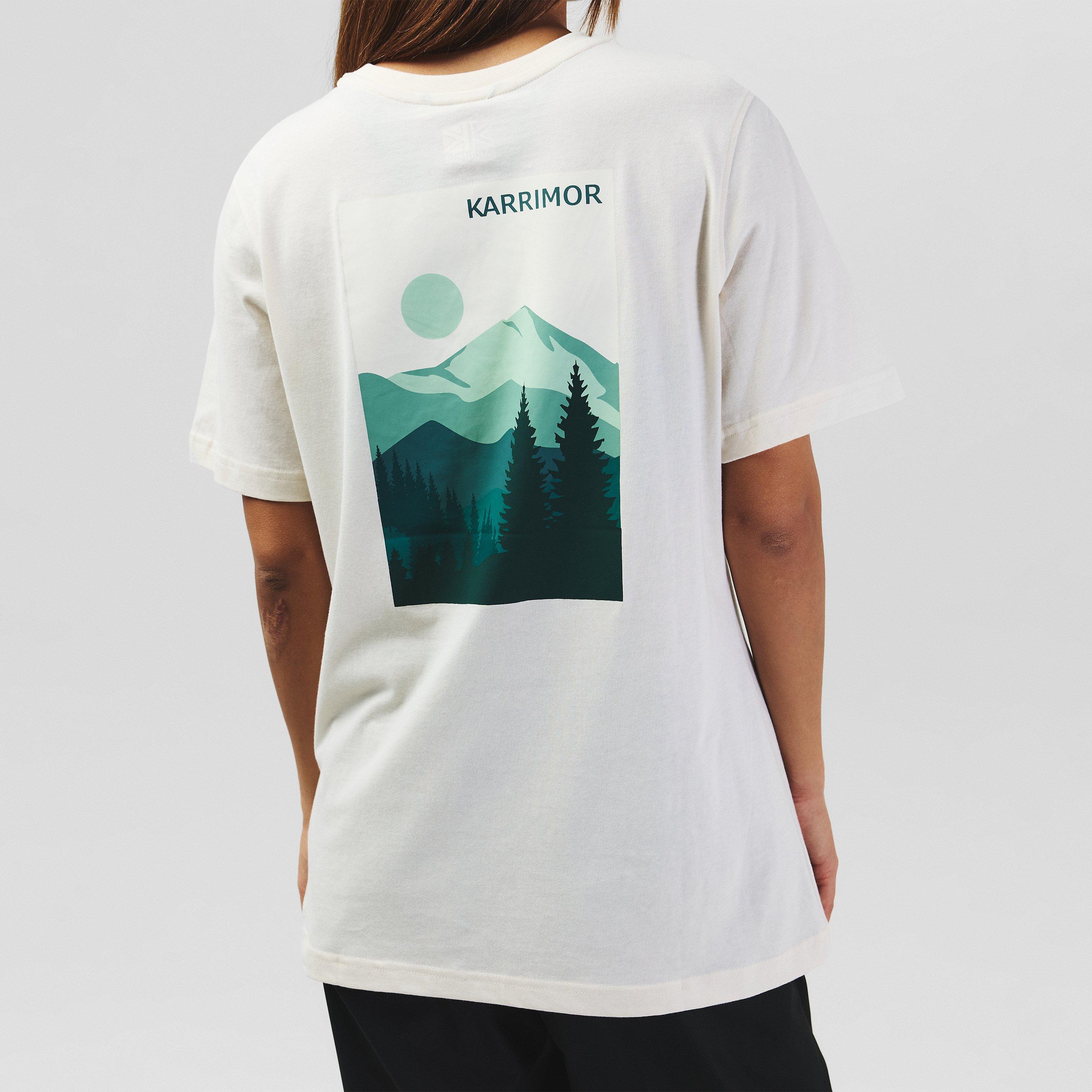 Off White B - Karrimor - Graphic Tee Womens - 6
