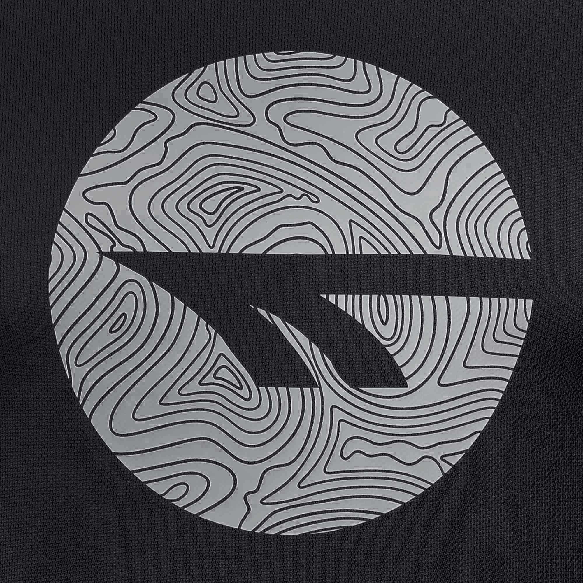 Black - Hi Tec - UV Graphic T-Shirt Mens - 2