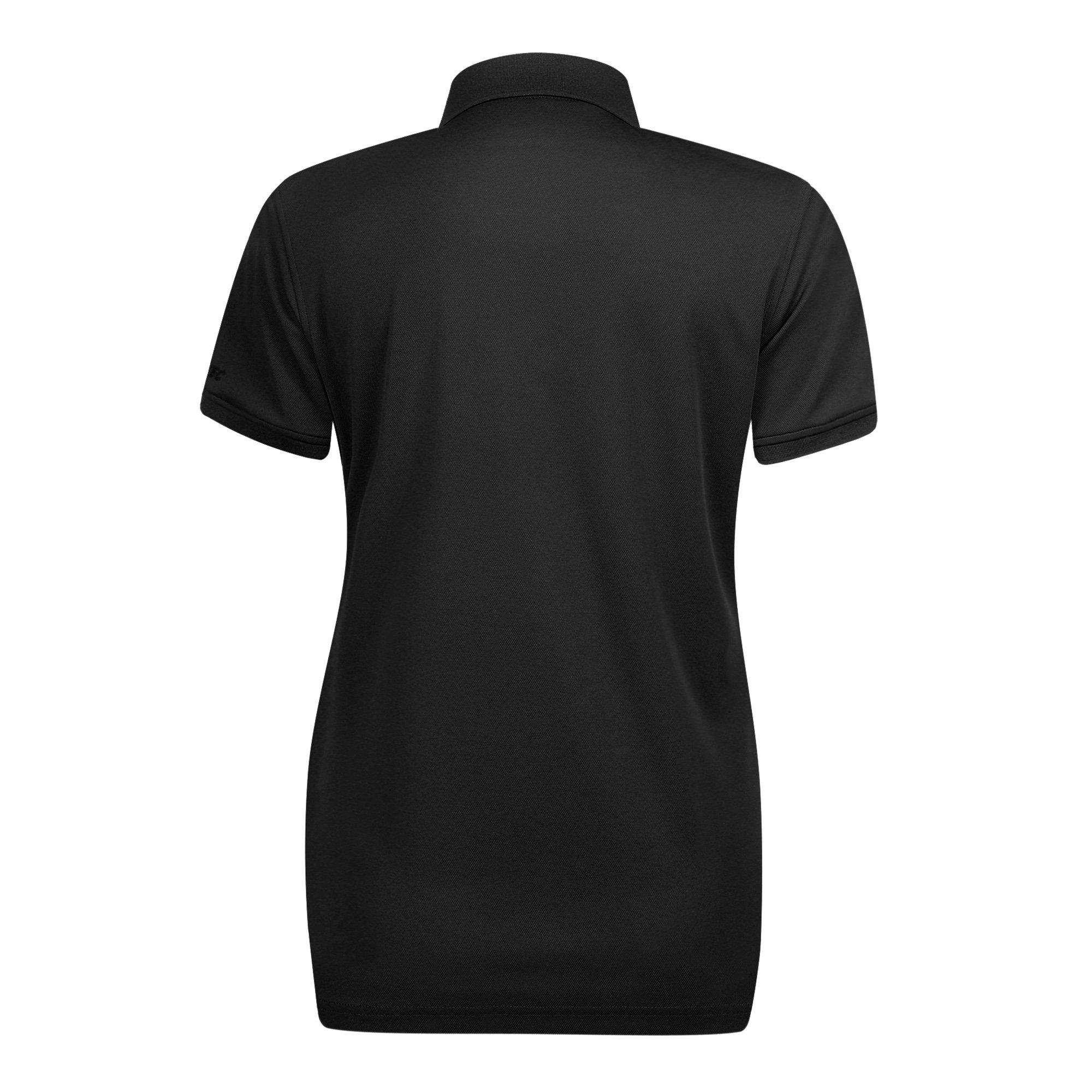 Black - Hi Tec - Logo Womens UV Polo Shirt - 2