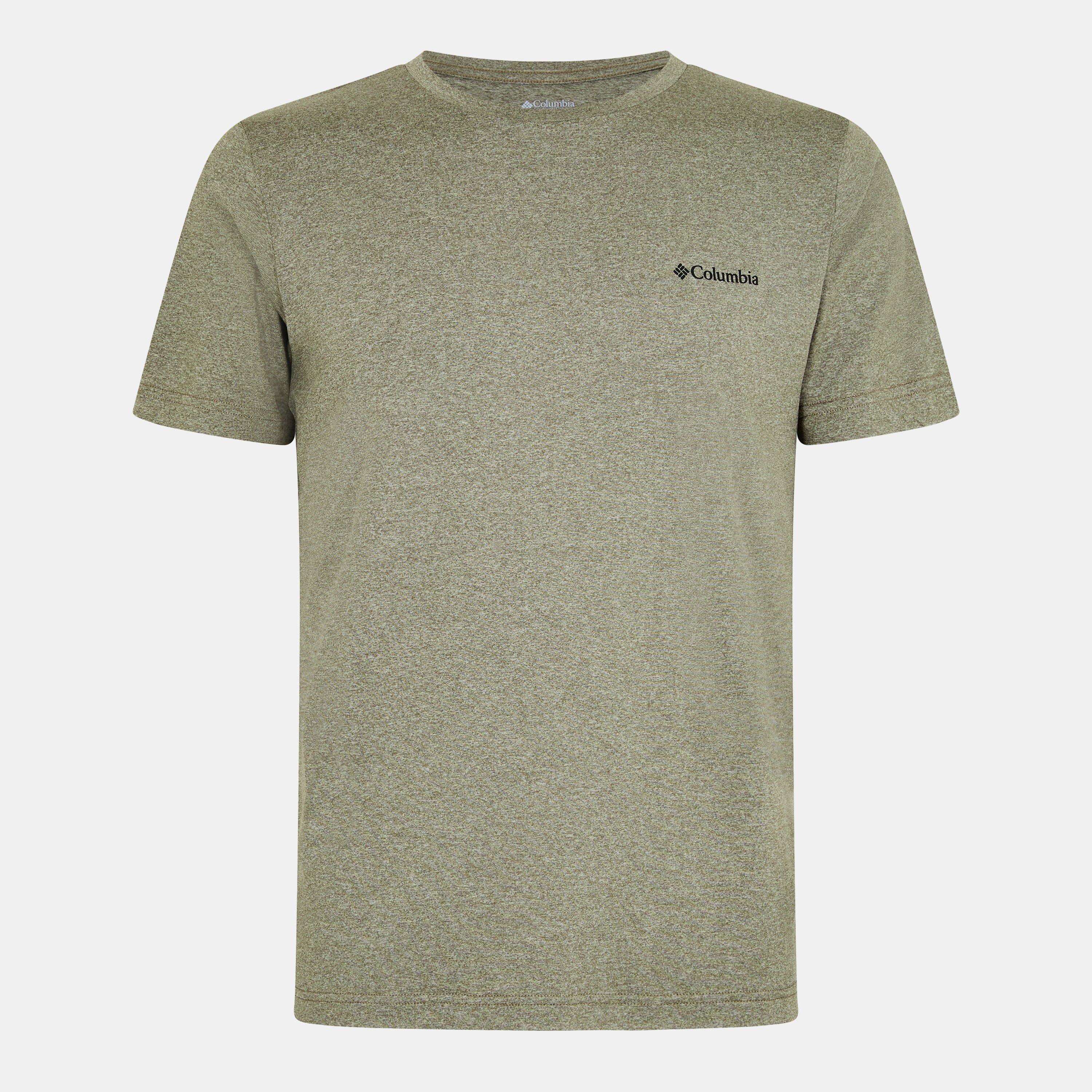 Columbia Men's Kwick Short-Sleeve Performance T-Shirt - Stone Green - Small