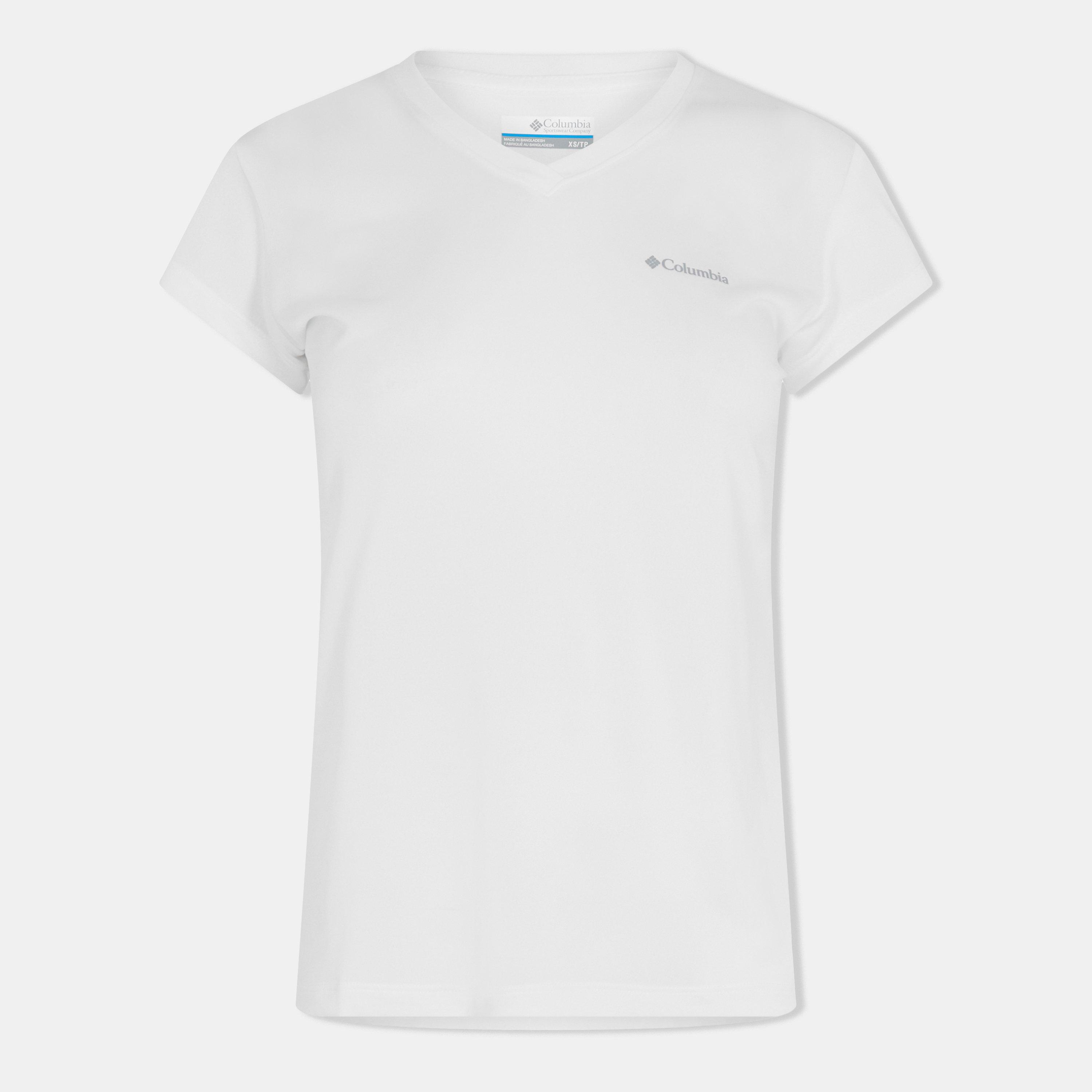 Columbia Women's Lake Performance T-Shirt - White - 10 (S)