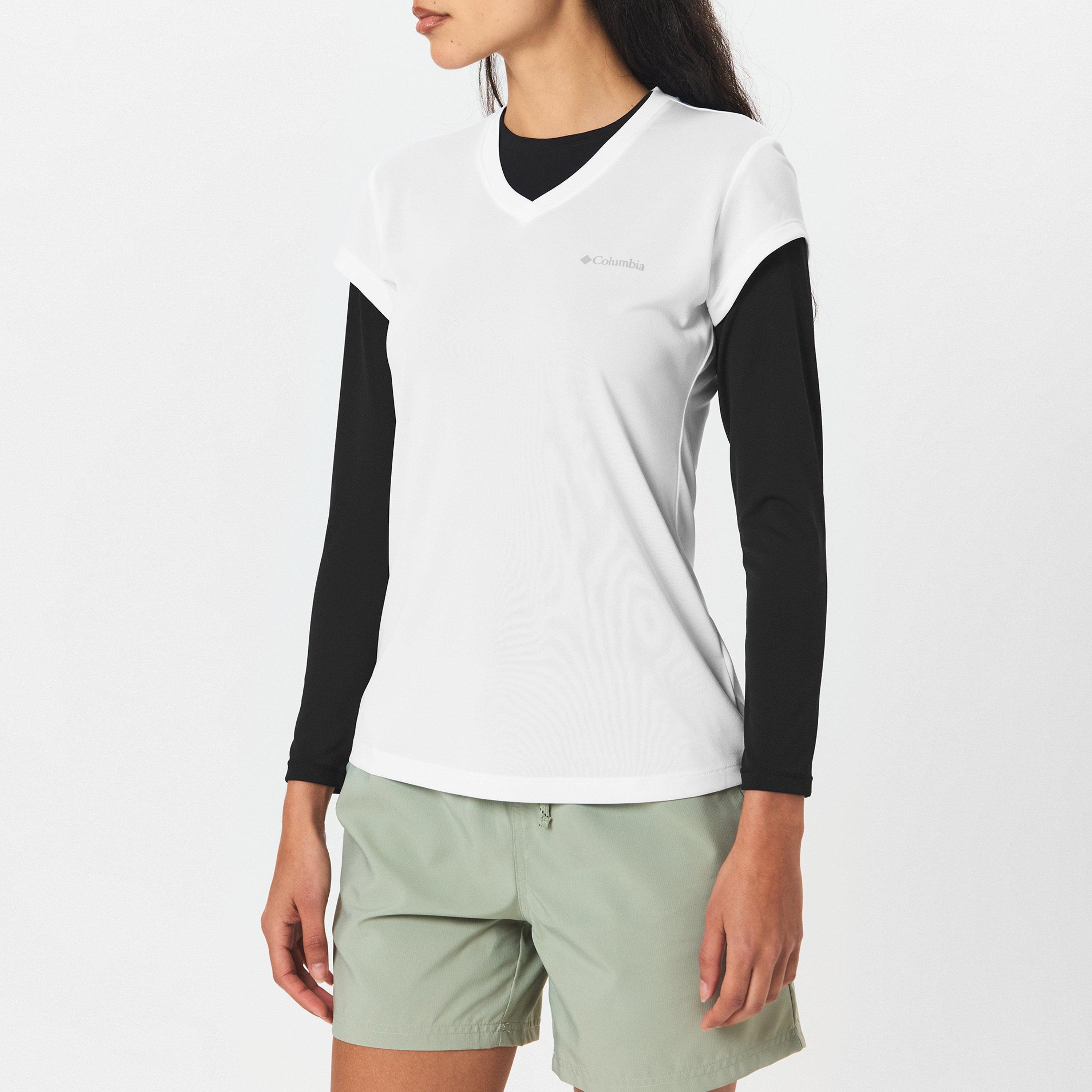 Weiß - Columbia - Lake Performance T-Shirt Womens - 3