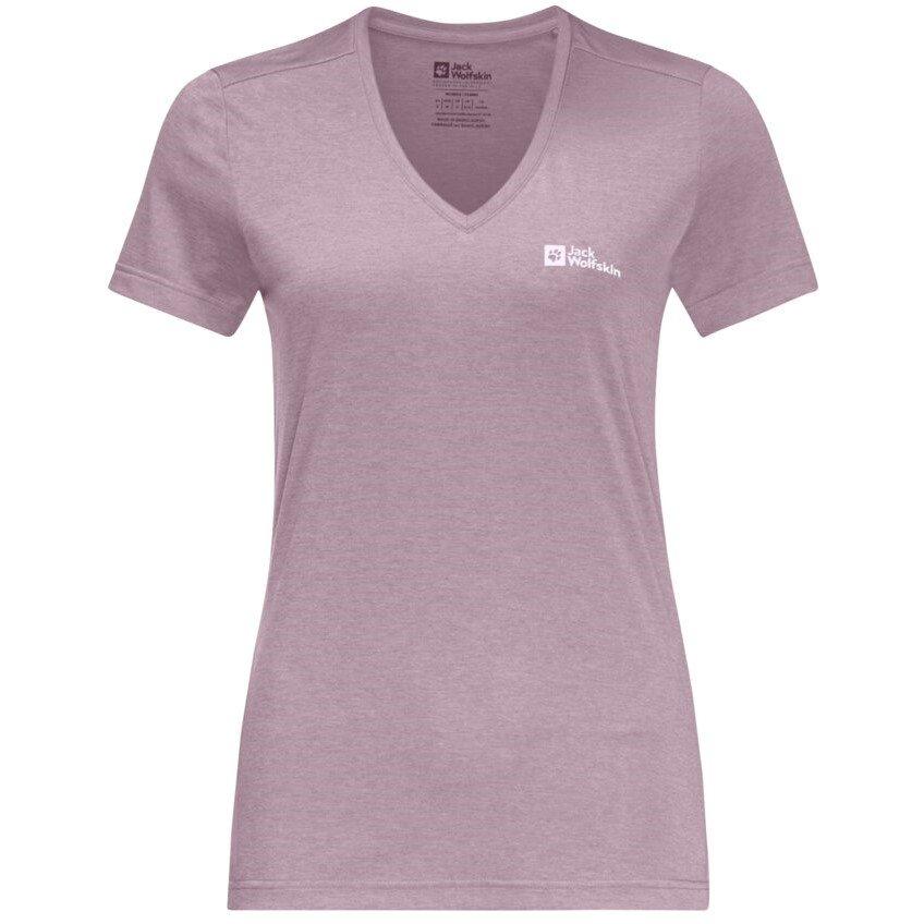 Jack Wolfskin Women's Crosstrail T-Shirt - Wild Blossom - 10 (S)