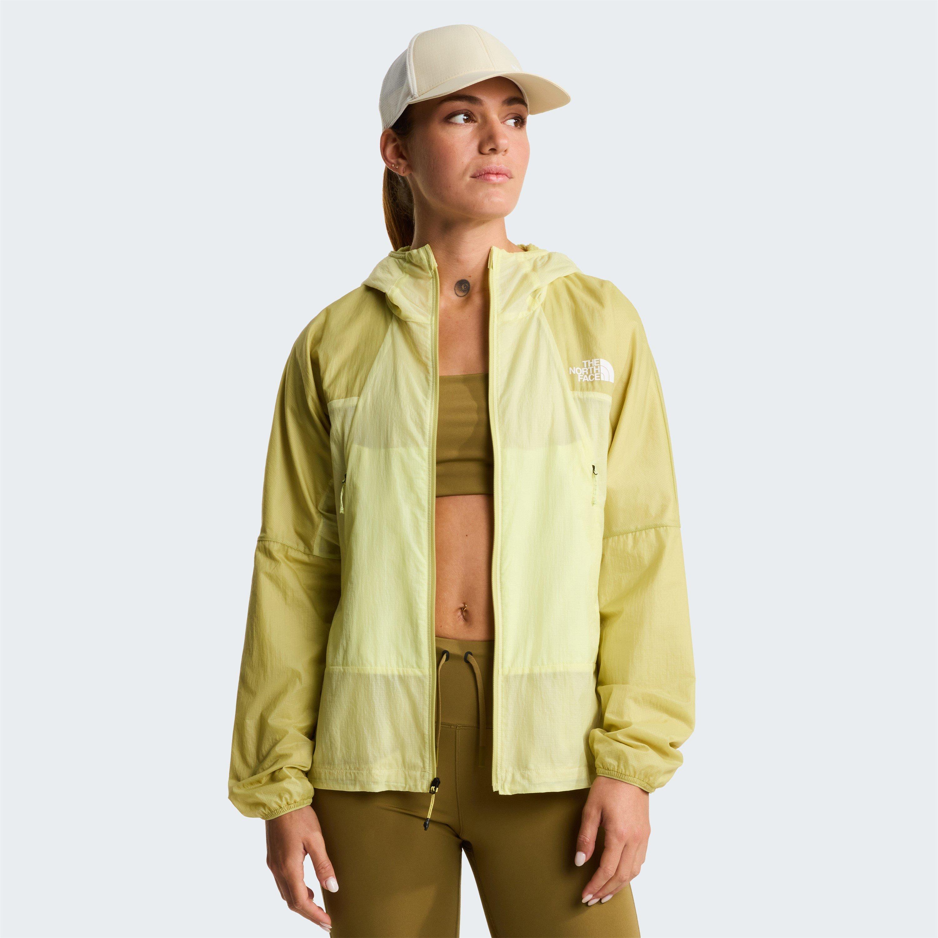Lemon/Pear - The North Face - Ridgelite FUTUREFLEECE™ Wind Jacket Womens - 5