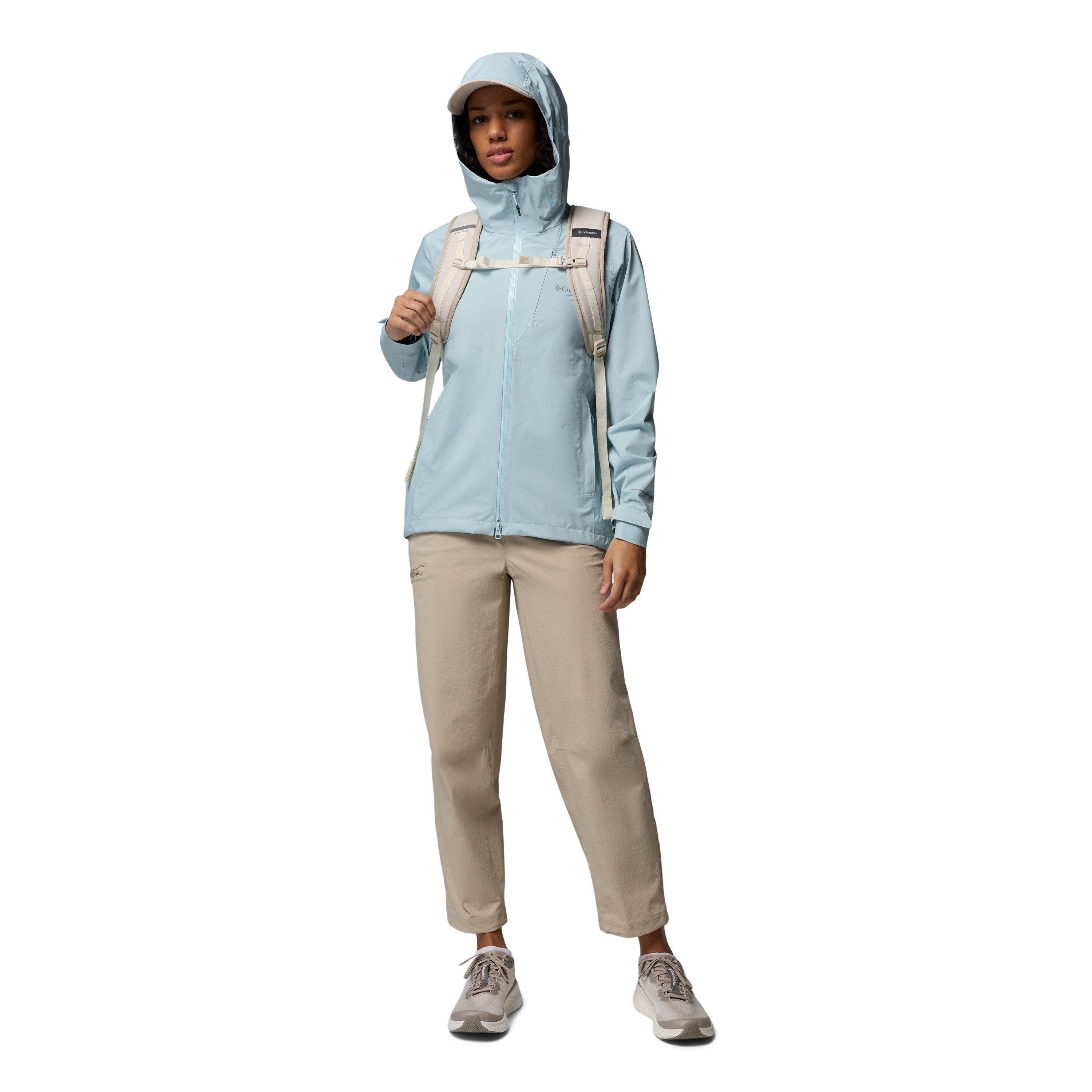 Blue - Columbia - Women's Waterproof Jacket - 3