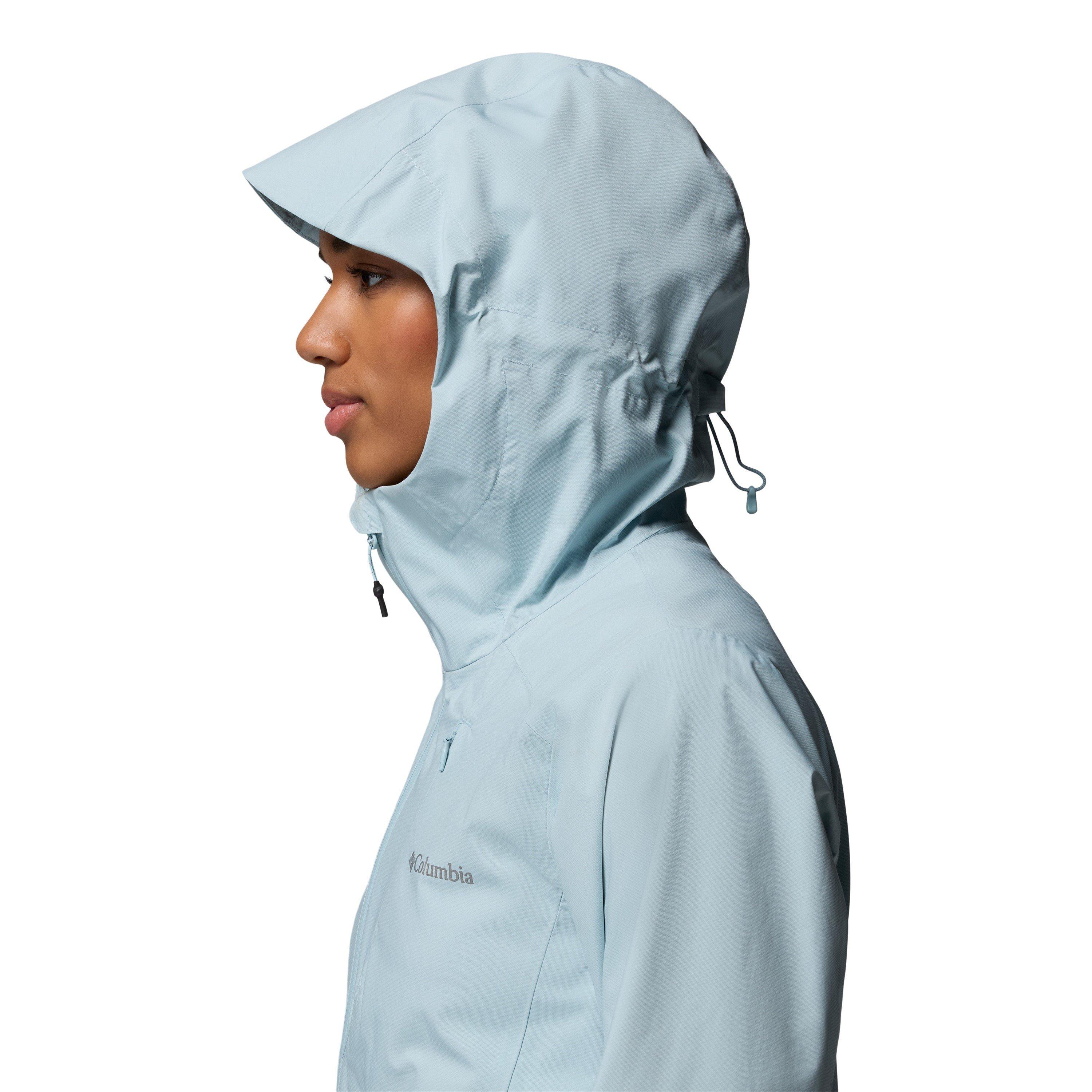 Blue - Columbia - Women's Waterproof Jacket - 4