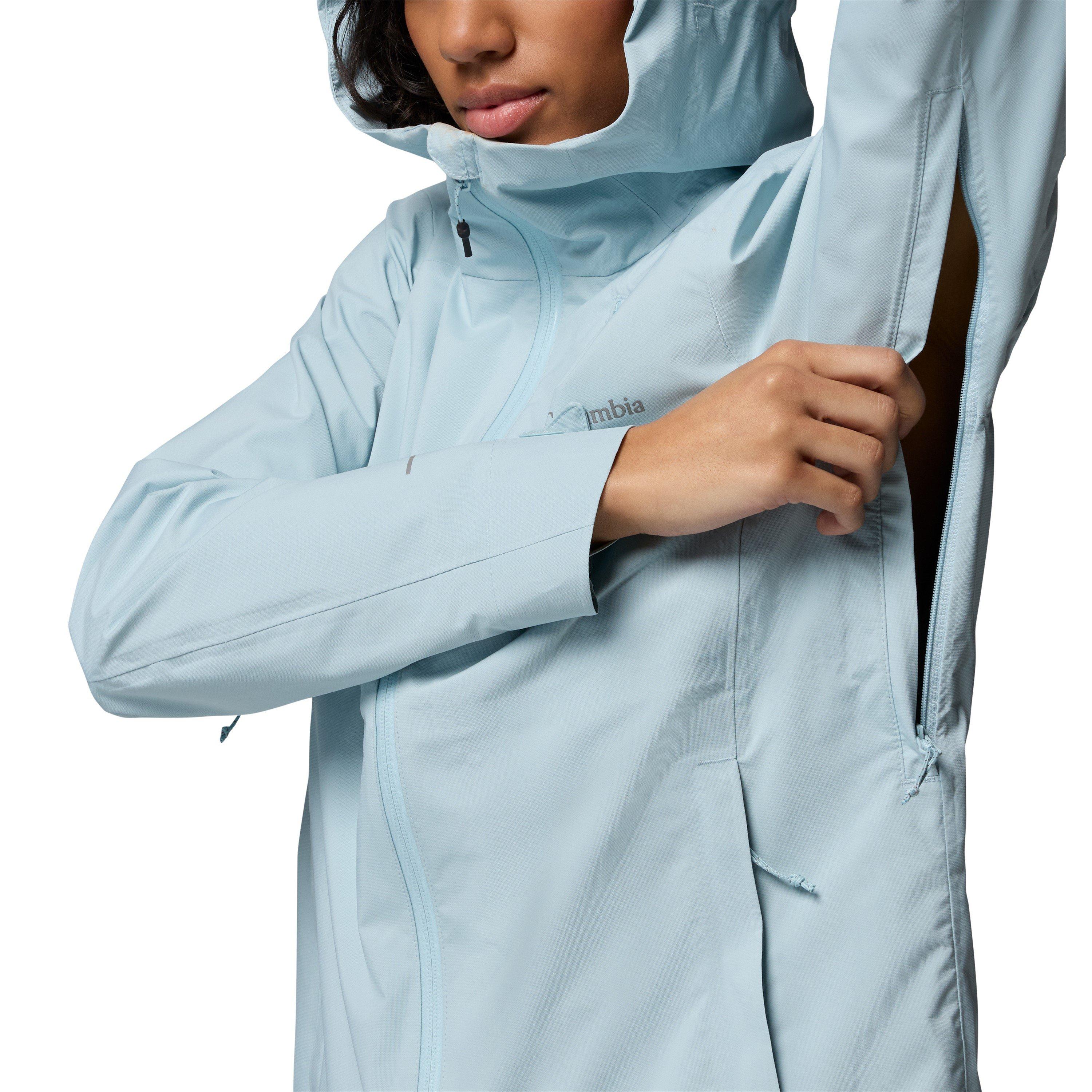 Blue - Columbia - Women's Waterproof Jacket - 5