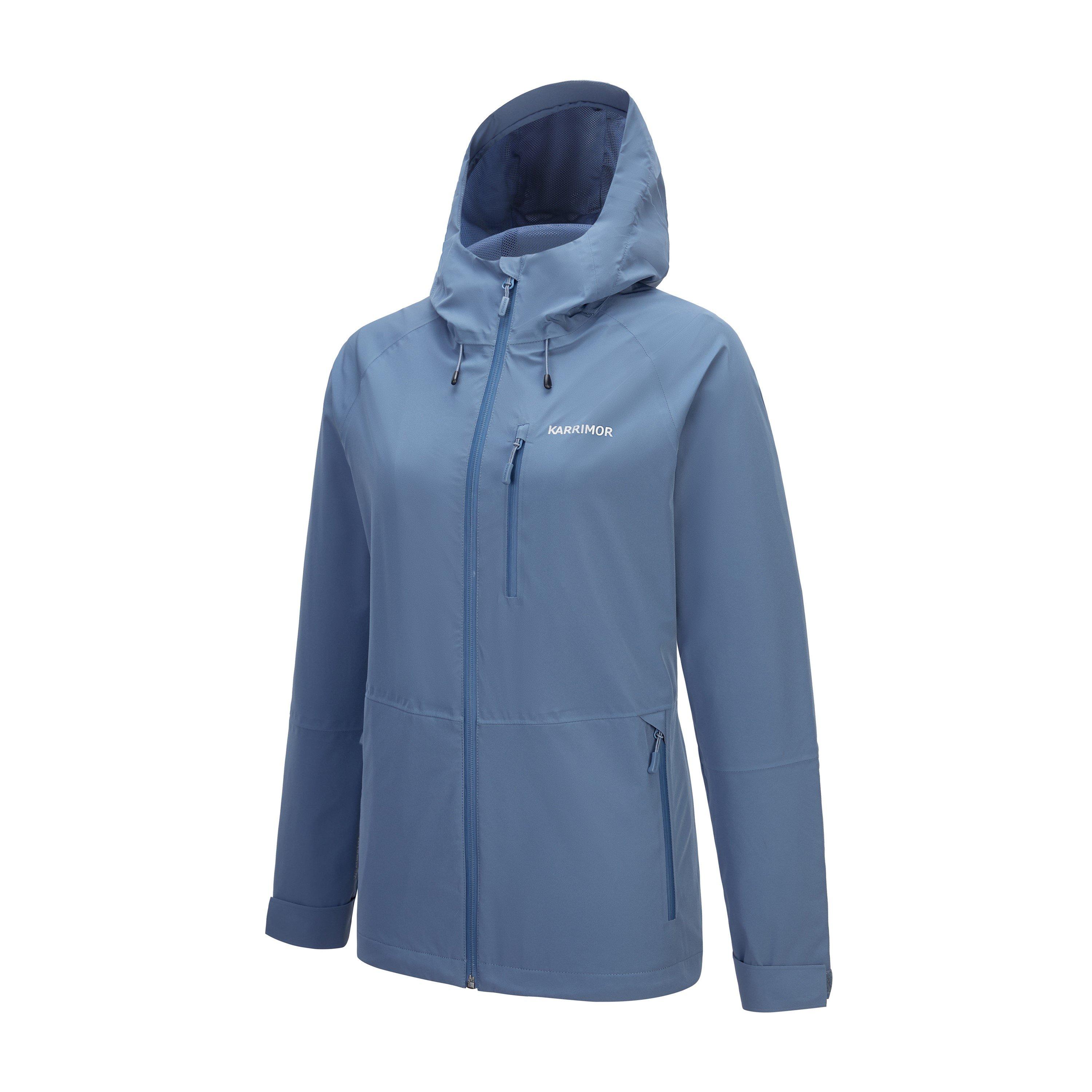 Blue - Karrimor - Argon WeatherTite Windproof Long Sleeve Waterproof Jacket - 2