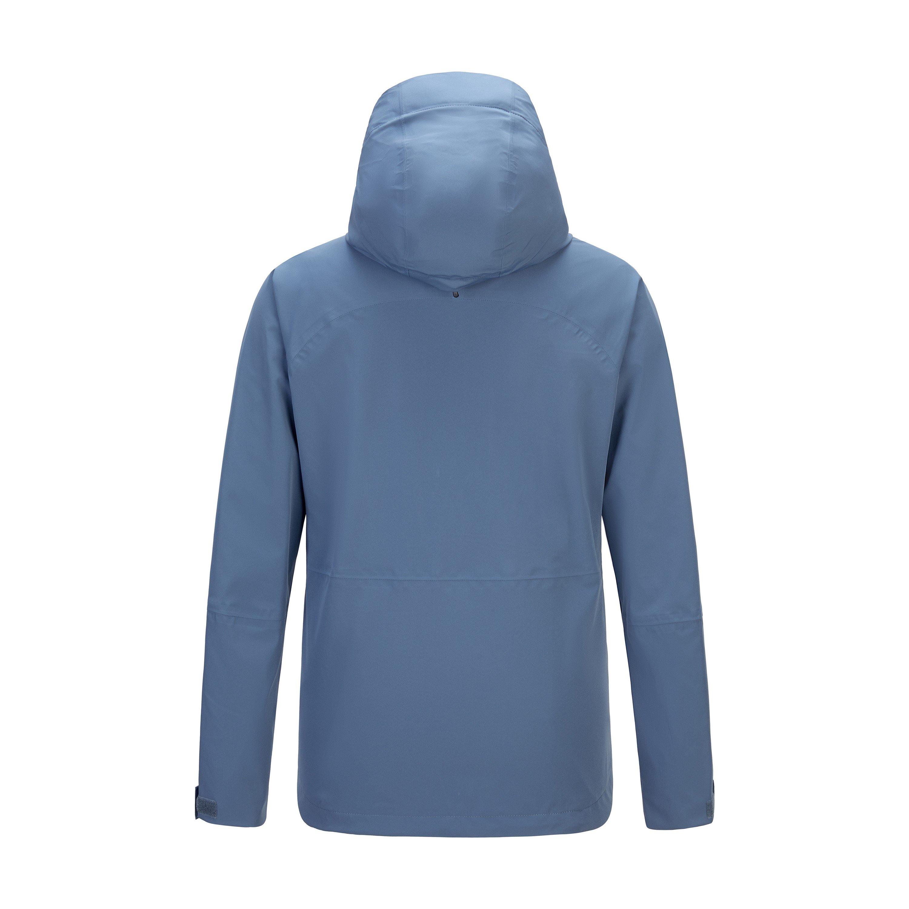 Blue - Karrimor - Argon WeatherTite Windproof Long Sleeve Waterproof Jacket - 3