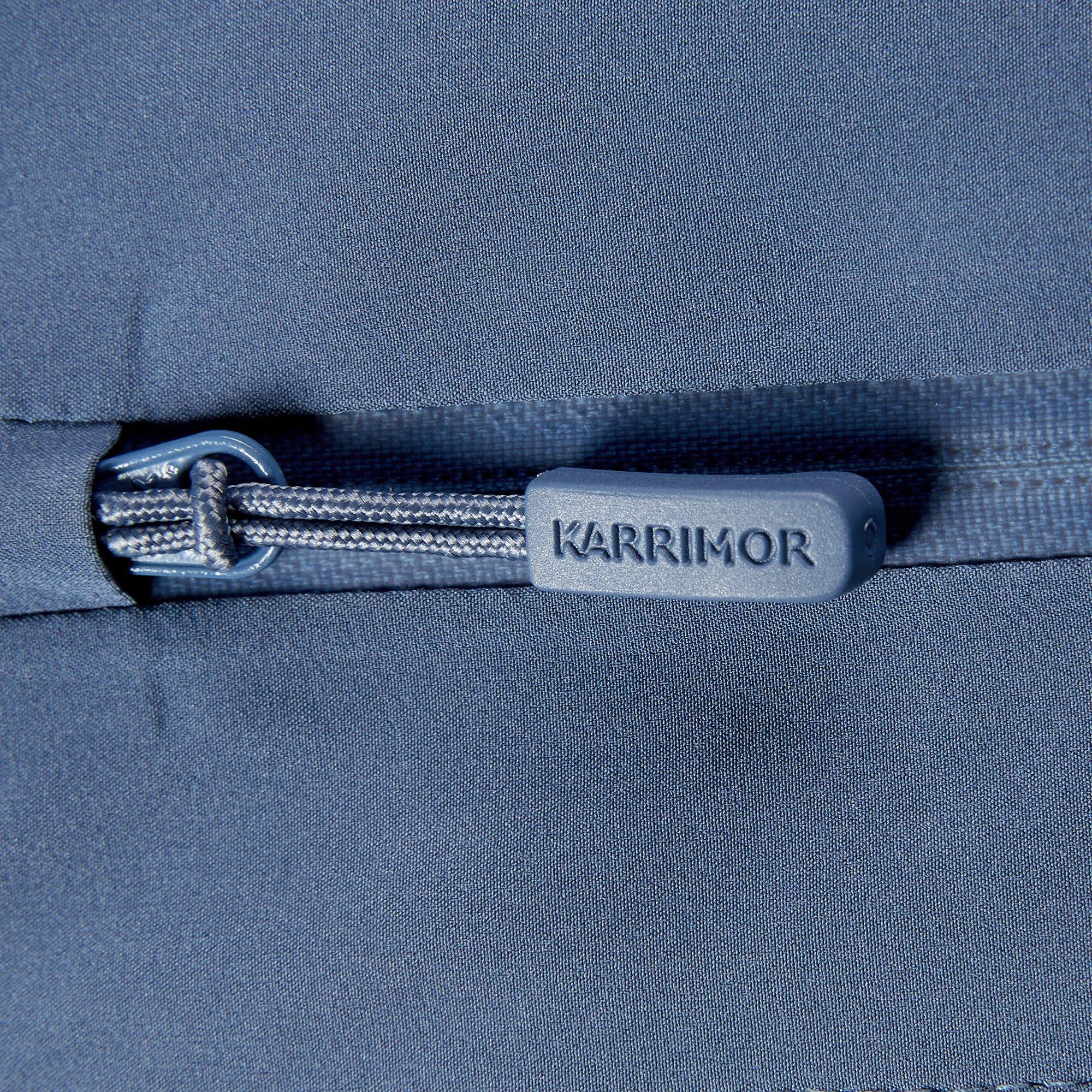 Blue - Karrimor - Argon WeatherTite Windproof Long Sleeve Waterproof Jacket - 4