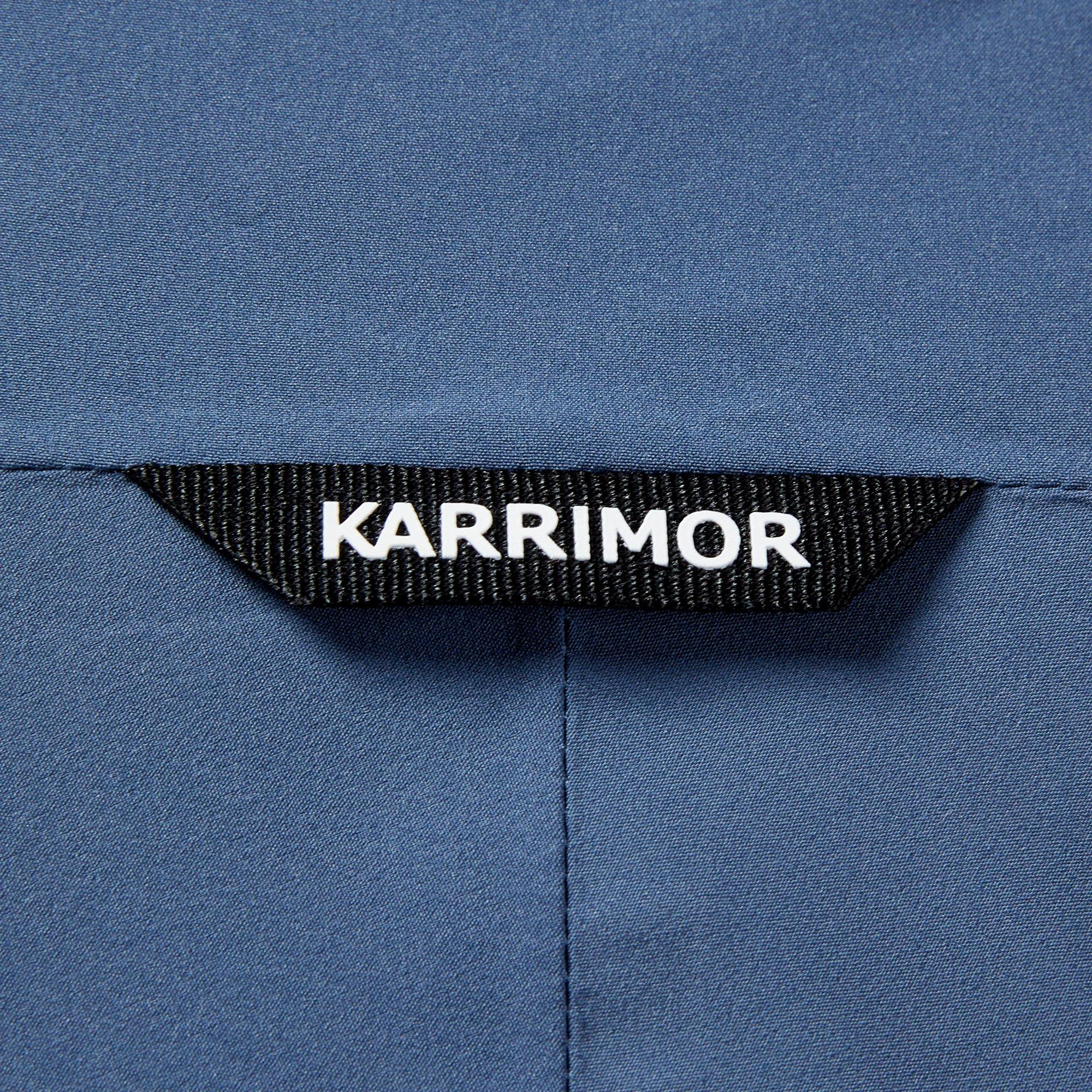 Blue - Karrimor - Argon WeatherTite Windproof Long Sleeve Waterproof Jacket - 5