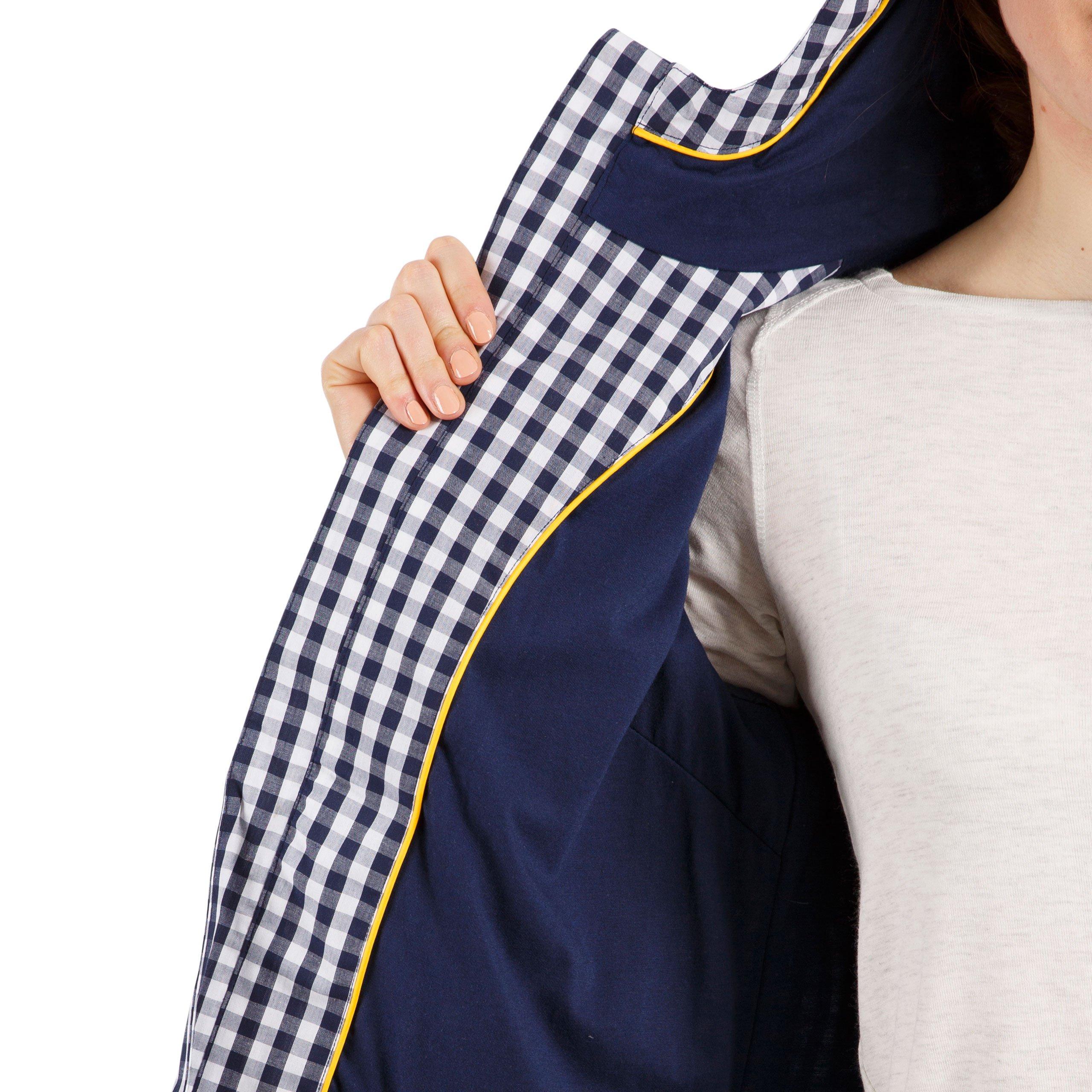 Gingham Navy - Trespass - Dignity Waterproof Jacket - 6