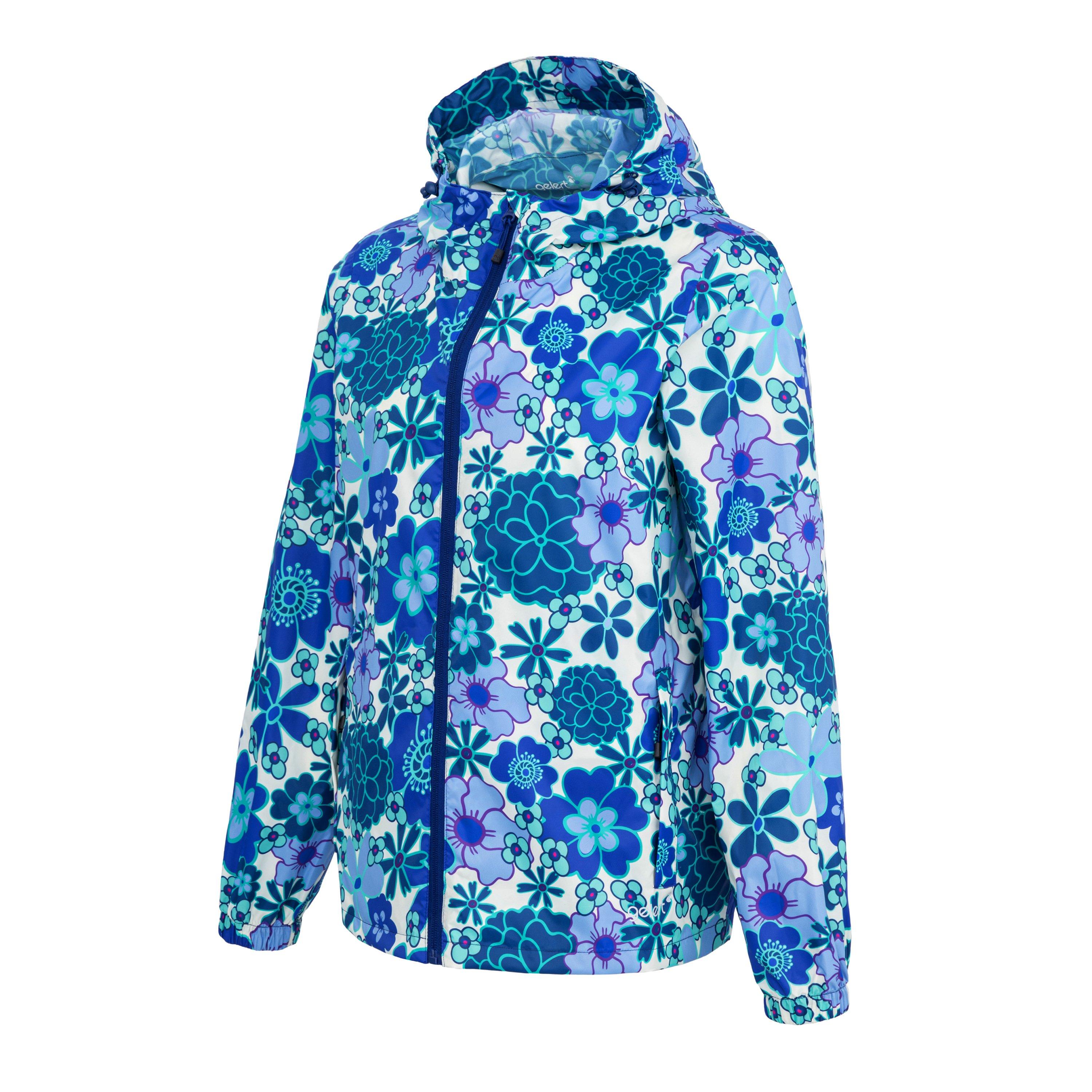 Purple/Beige - Gelert - Women's  Packaway Wind Resistant Waterproof Jacket - 7