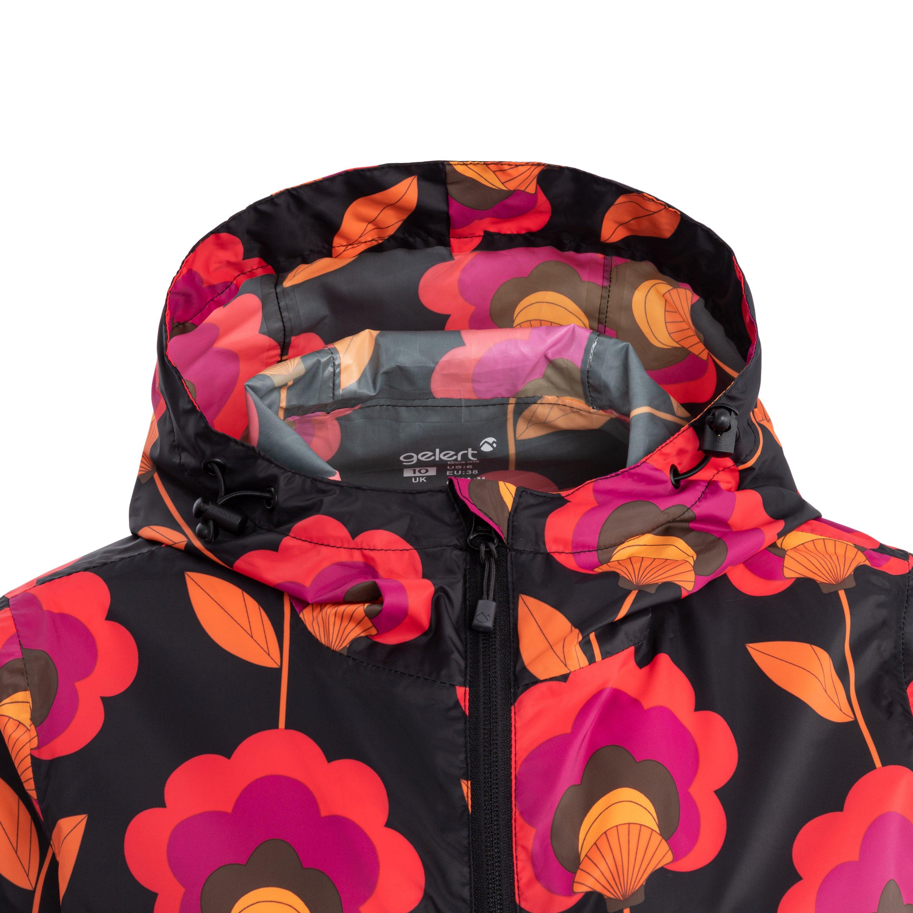 Nero/Rosa - Gelert - Packaway Wind Resistant Waterproof Jacket - 4