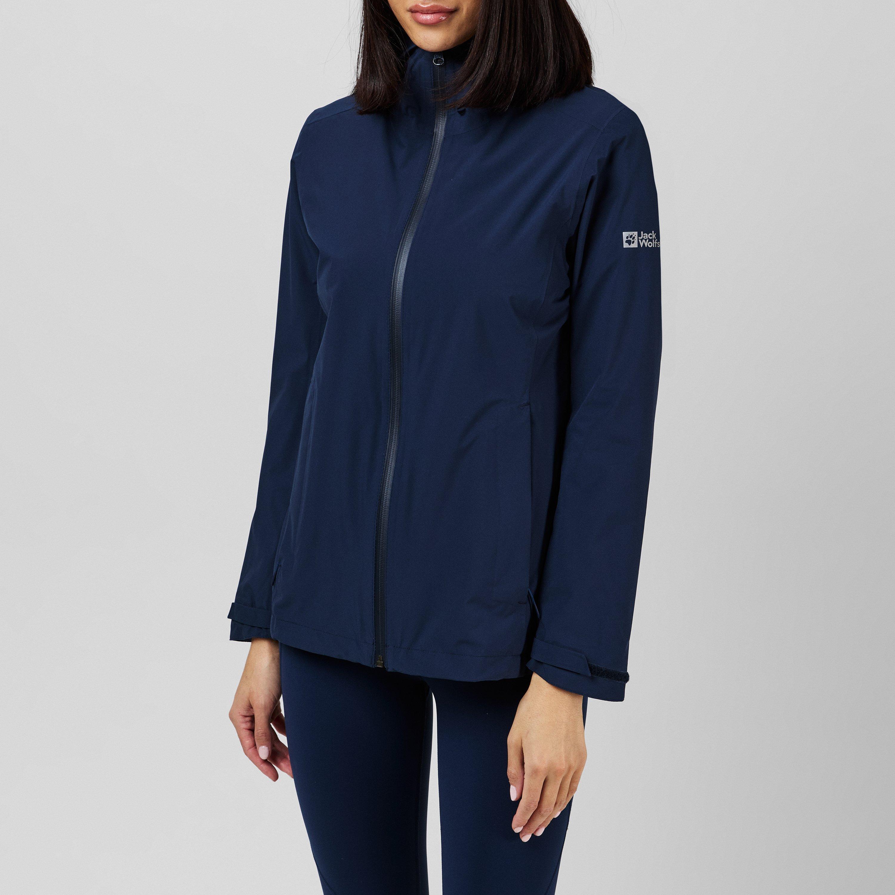 Blue - Jack Wolfskin - Women's Waterproof Jacket - 1