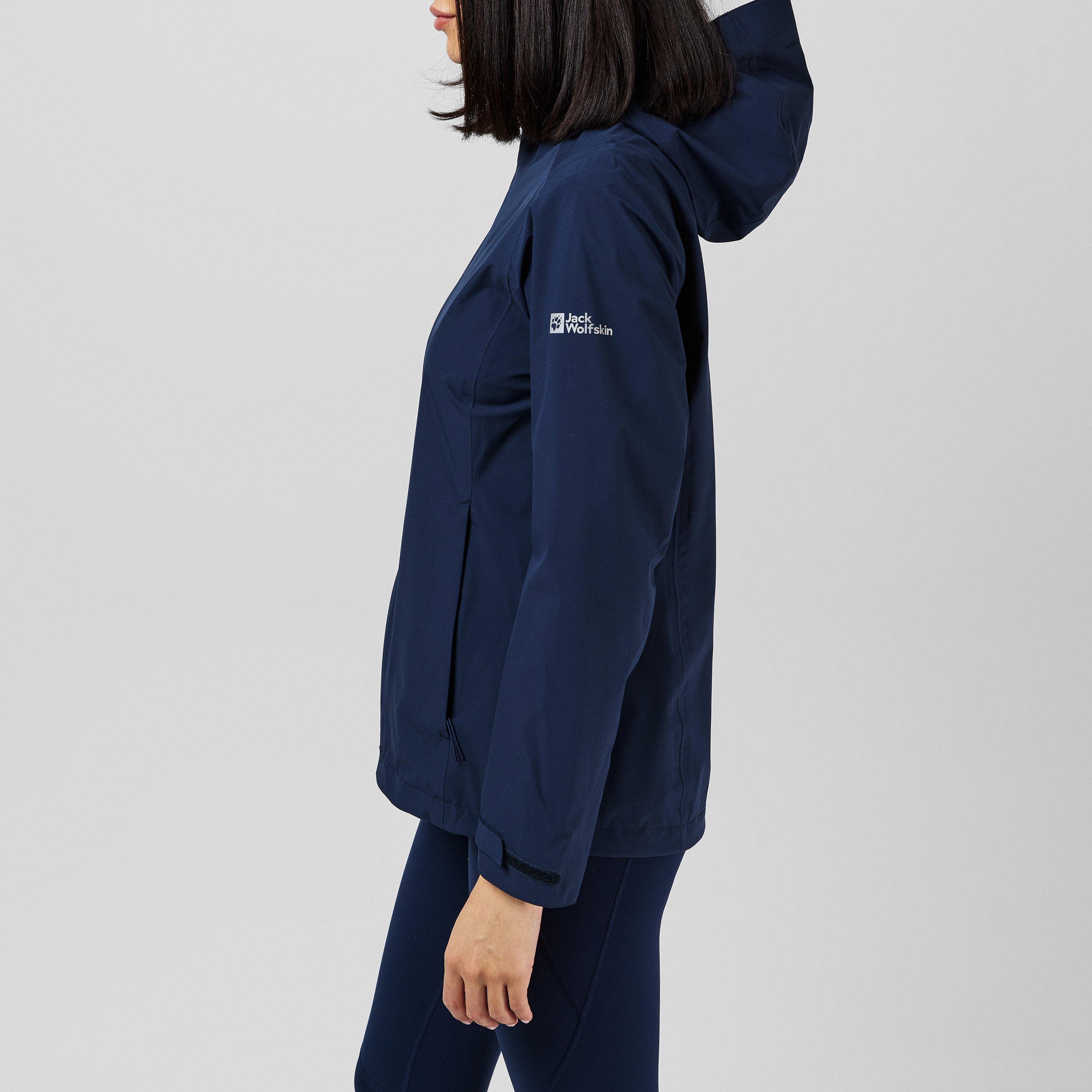 Blauw - Jack Wolfskin - Waterproof Jacket - 2