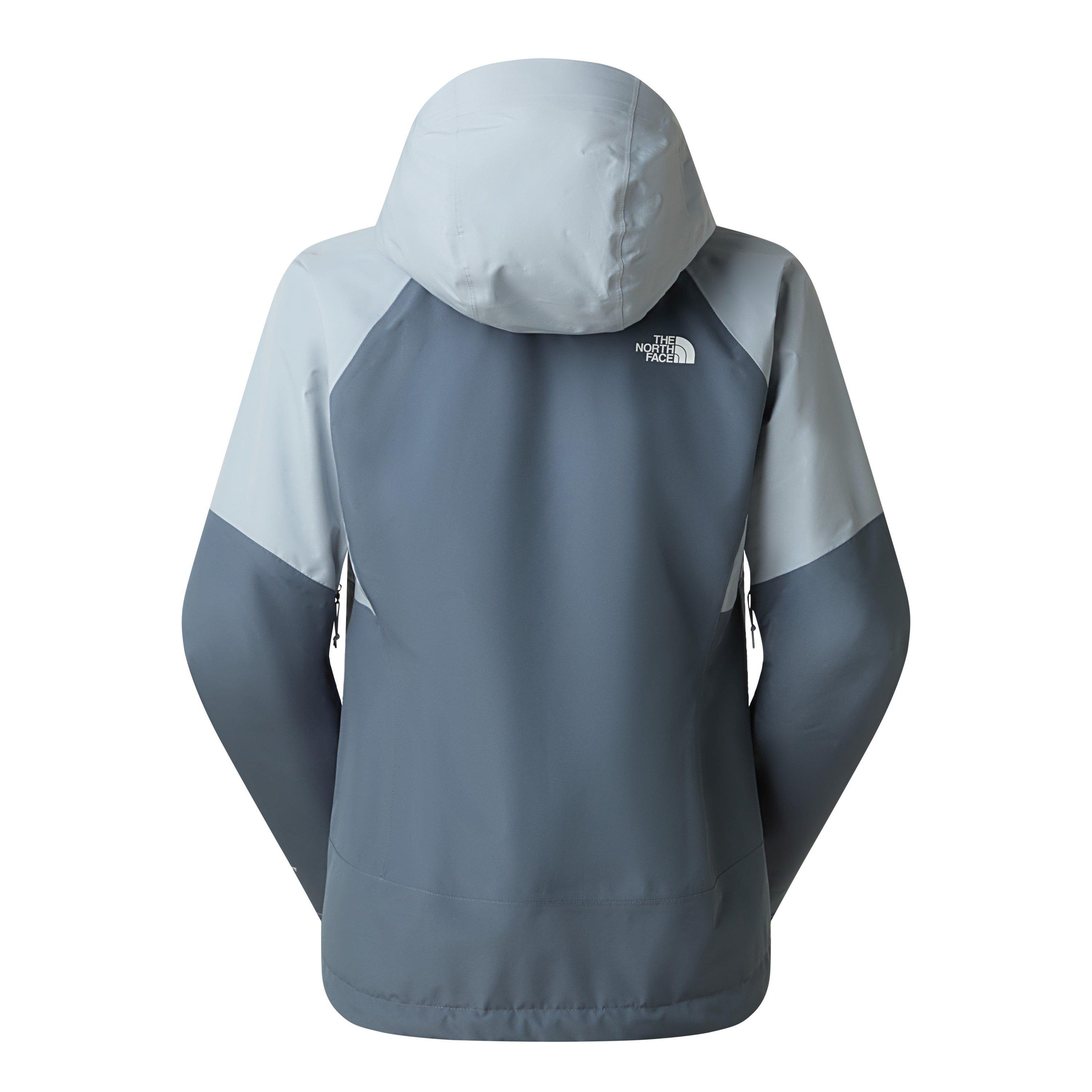 Frost/Granite - The North Face - Women's Diablo Dynamic Waterproof Jacket - 2