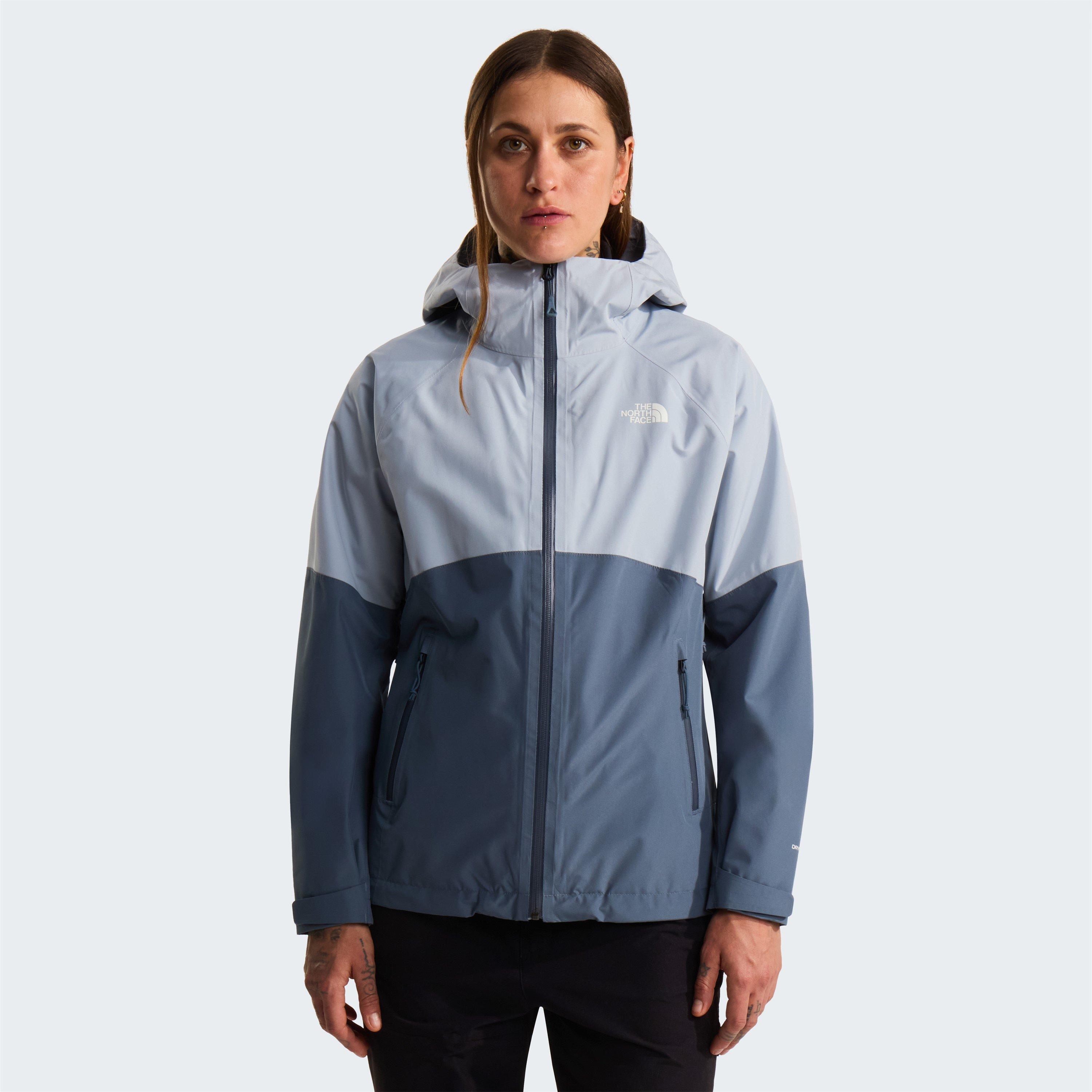 Frost/Granite - The North Face - Women's Diablo Dynamic Waterproof Jacket - 3