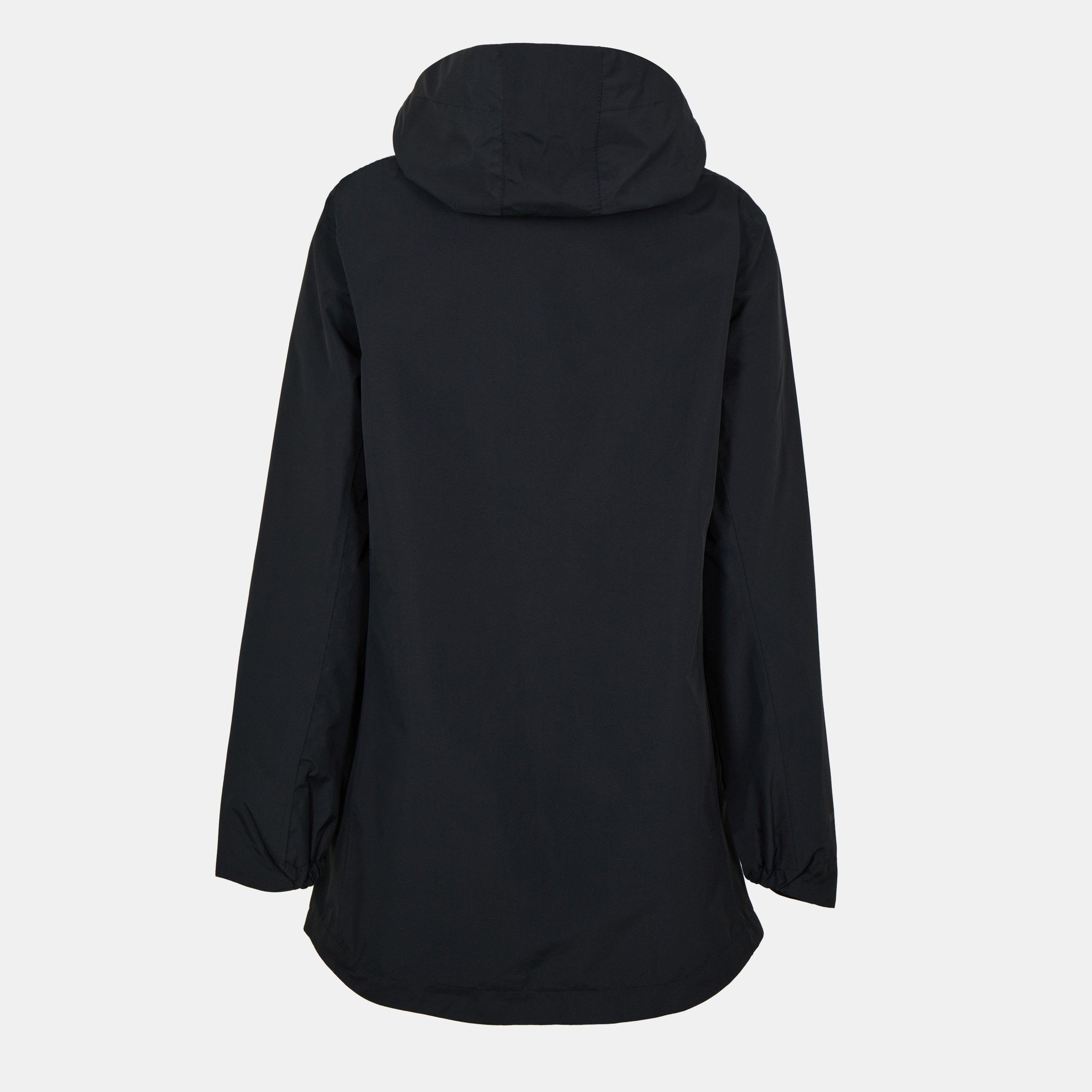 Zwart - Karrimor - Women's Orbit Hooded Long Sleeve Oversized Fit Waterproof Jacket - 2