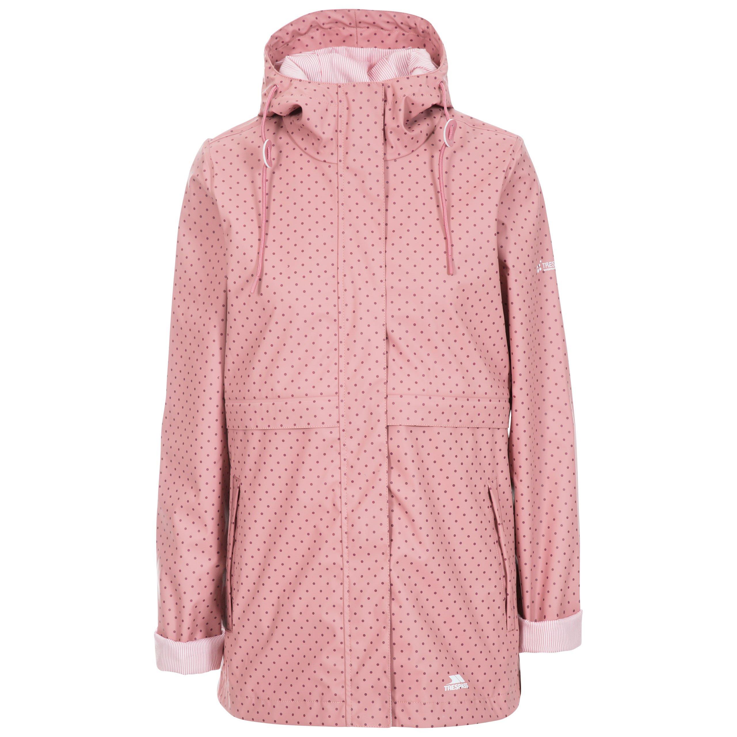 Dusty Rose - Trespass - Women's Splosh Waterproof Jacket - 1