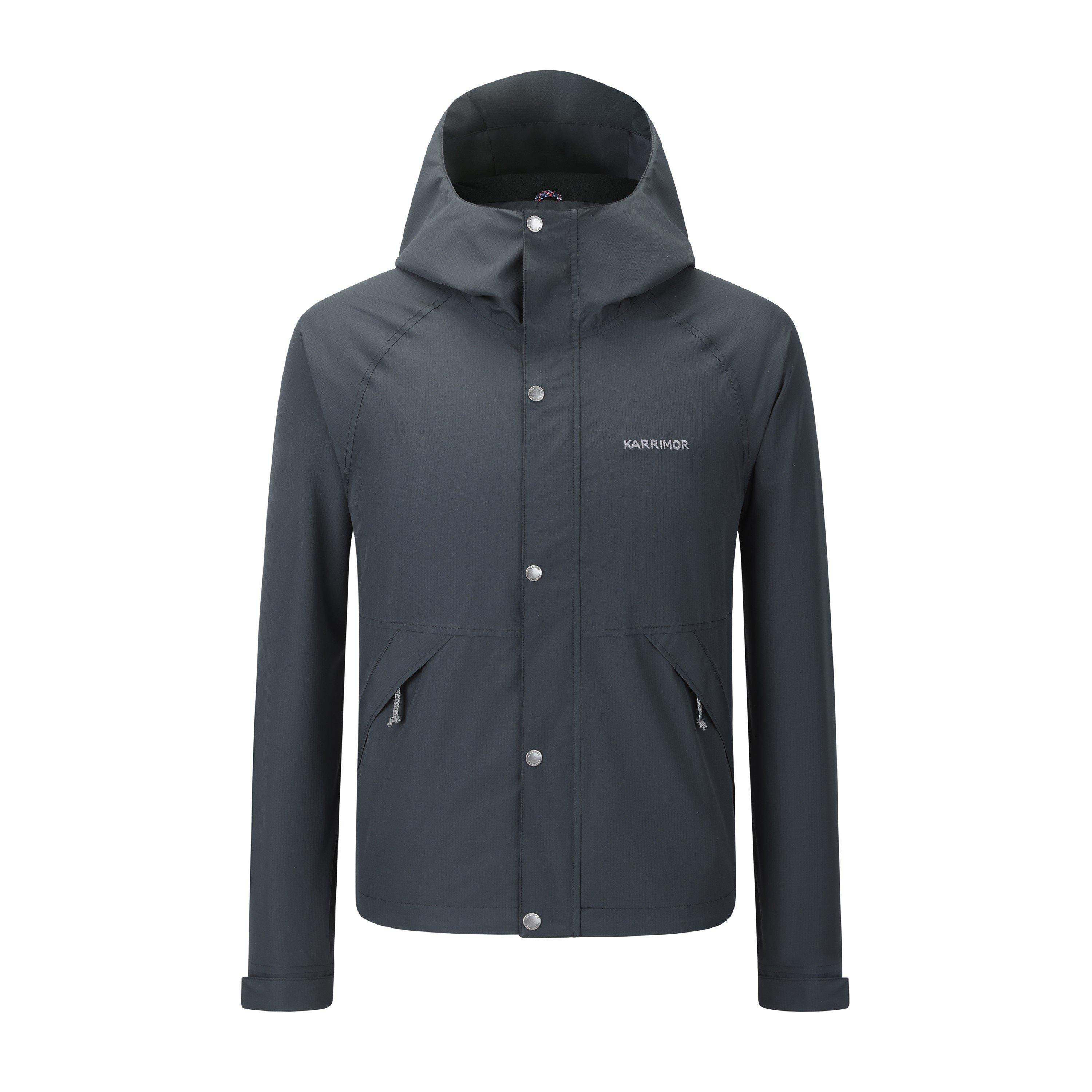 Karrimor Women's Helix Weathertite Windproof Hooded Waterproof Jacket - Black - 8 (36)