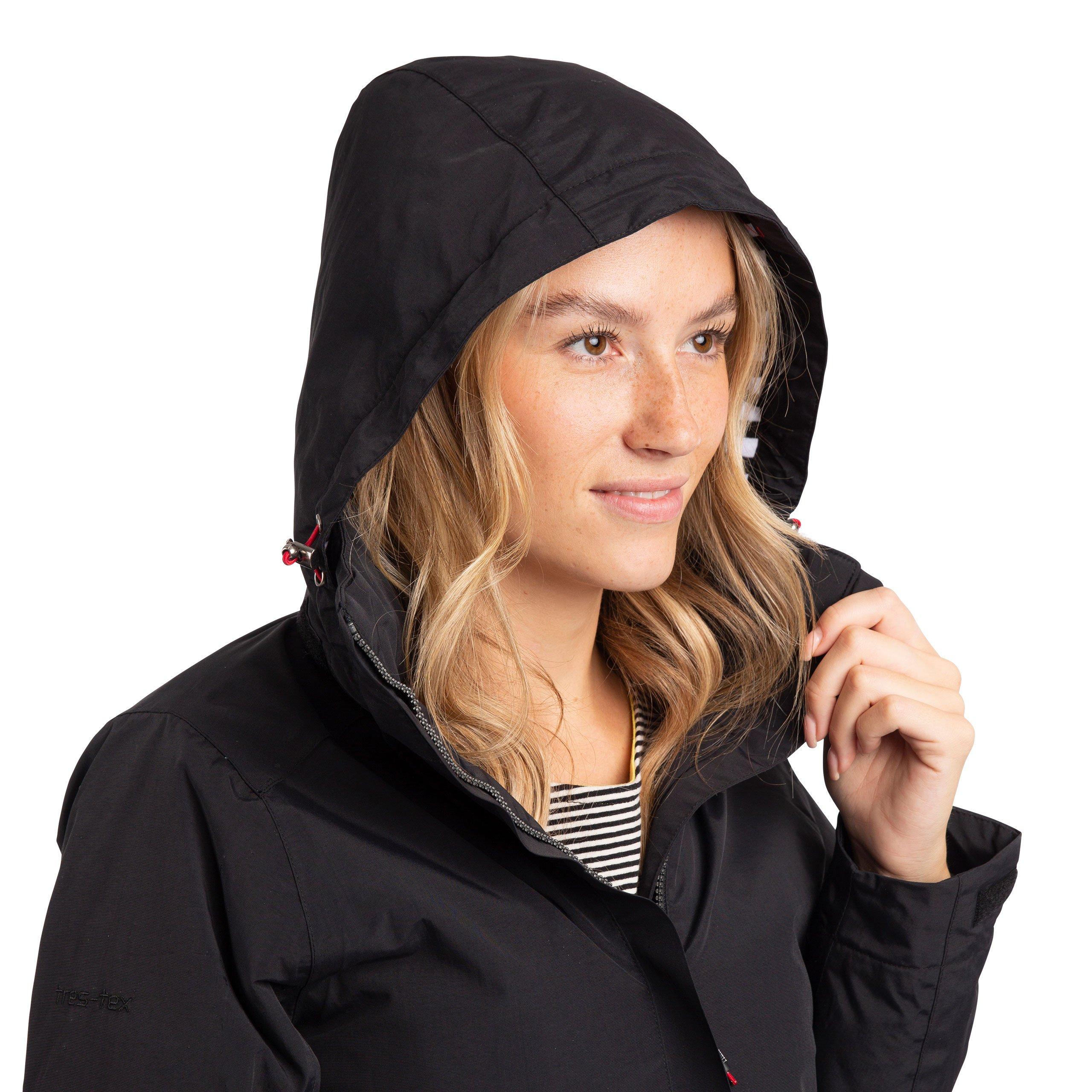 Zwart - Trespass - Frosty Waterproof Jacket - 4