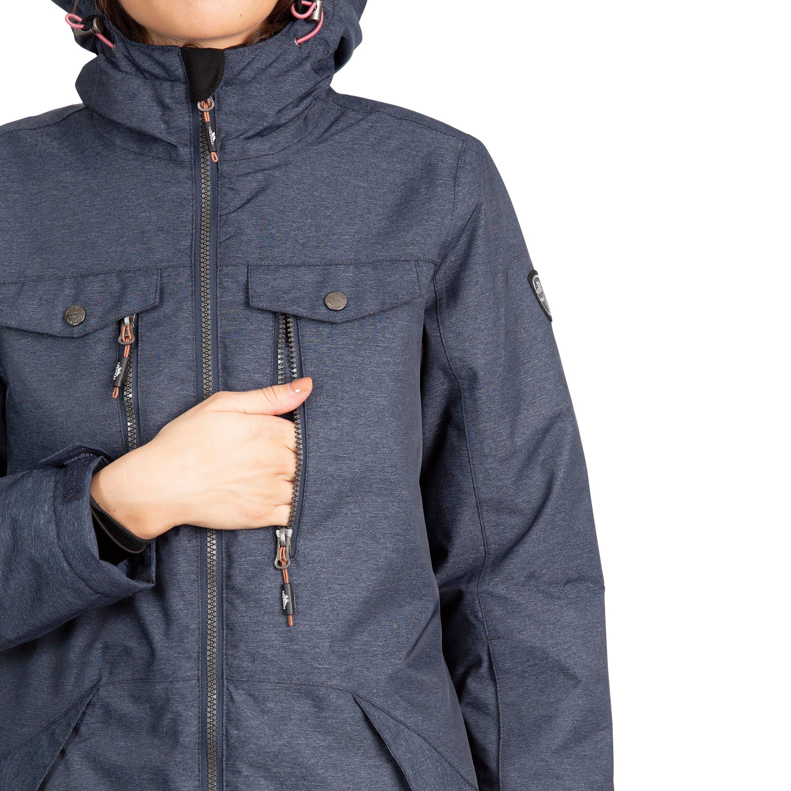 Denim scuro - Trespass - Signal Ski Waterproof Jacket - 5