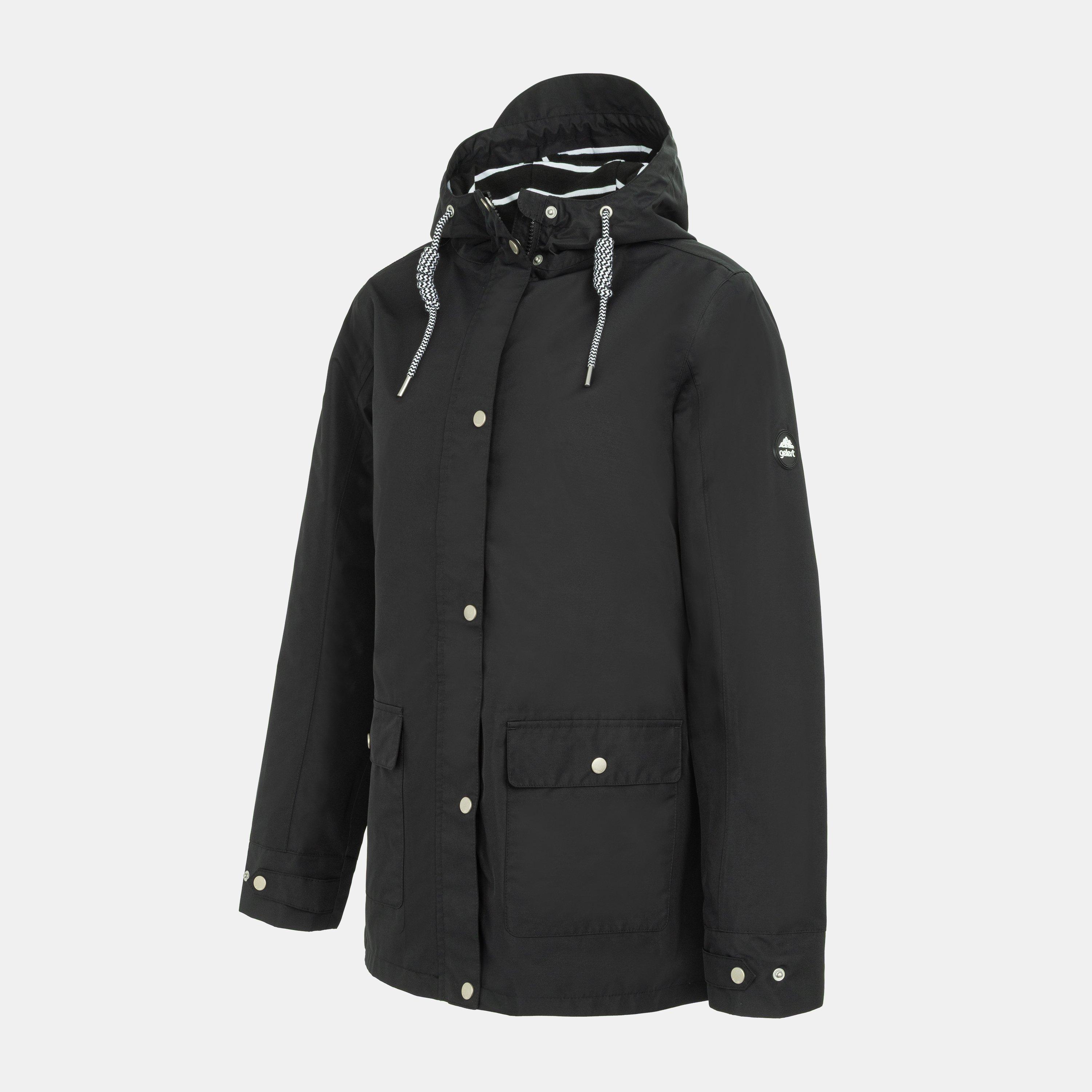 Schwarz - Gelert - Womens Coast Waterproof Jacket - 3