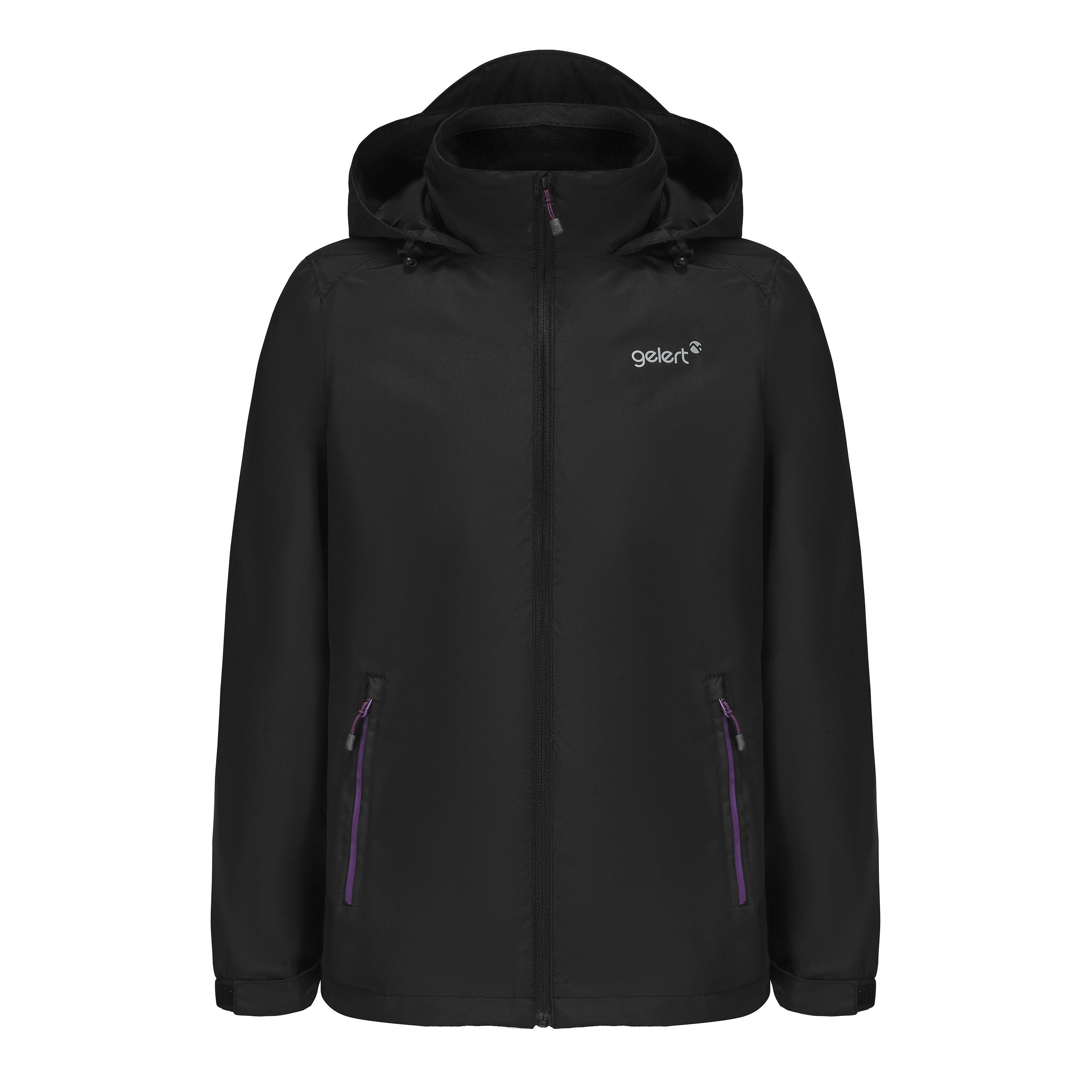 Zwart - Gelert - Horizon Waterproof Jacket Womens - 5