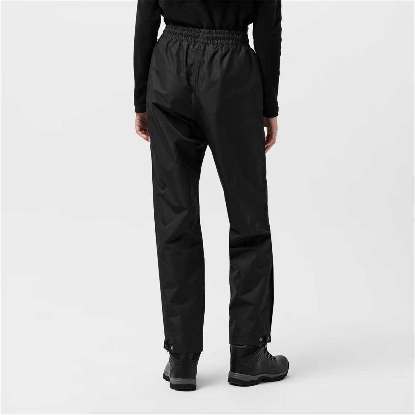 Black - Gelert - Horizon Waterproof Trousers Womens - 3