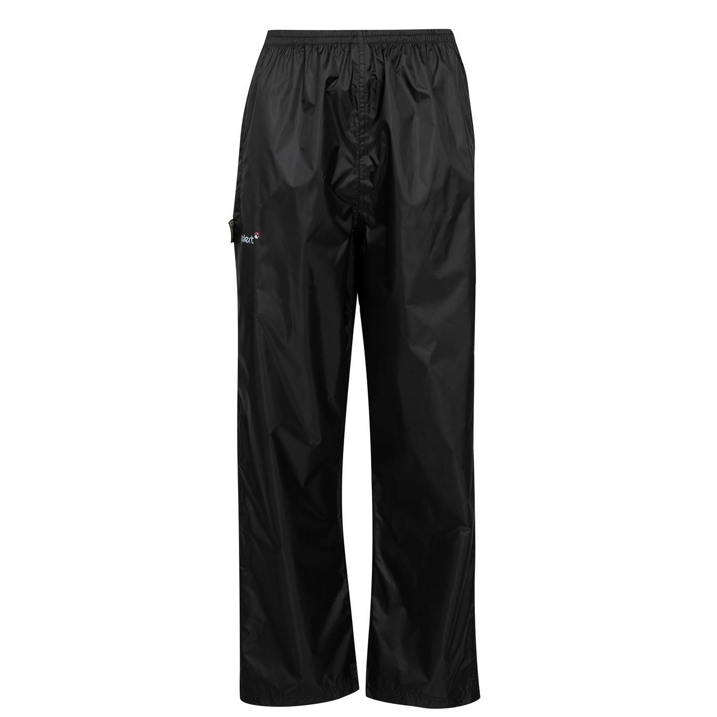 Zwart - Gelert - Packaway Waterproof Trousers Womens - 1