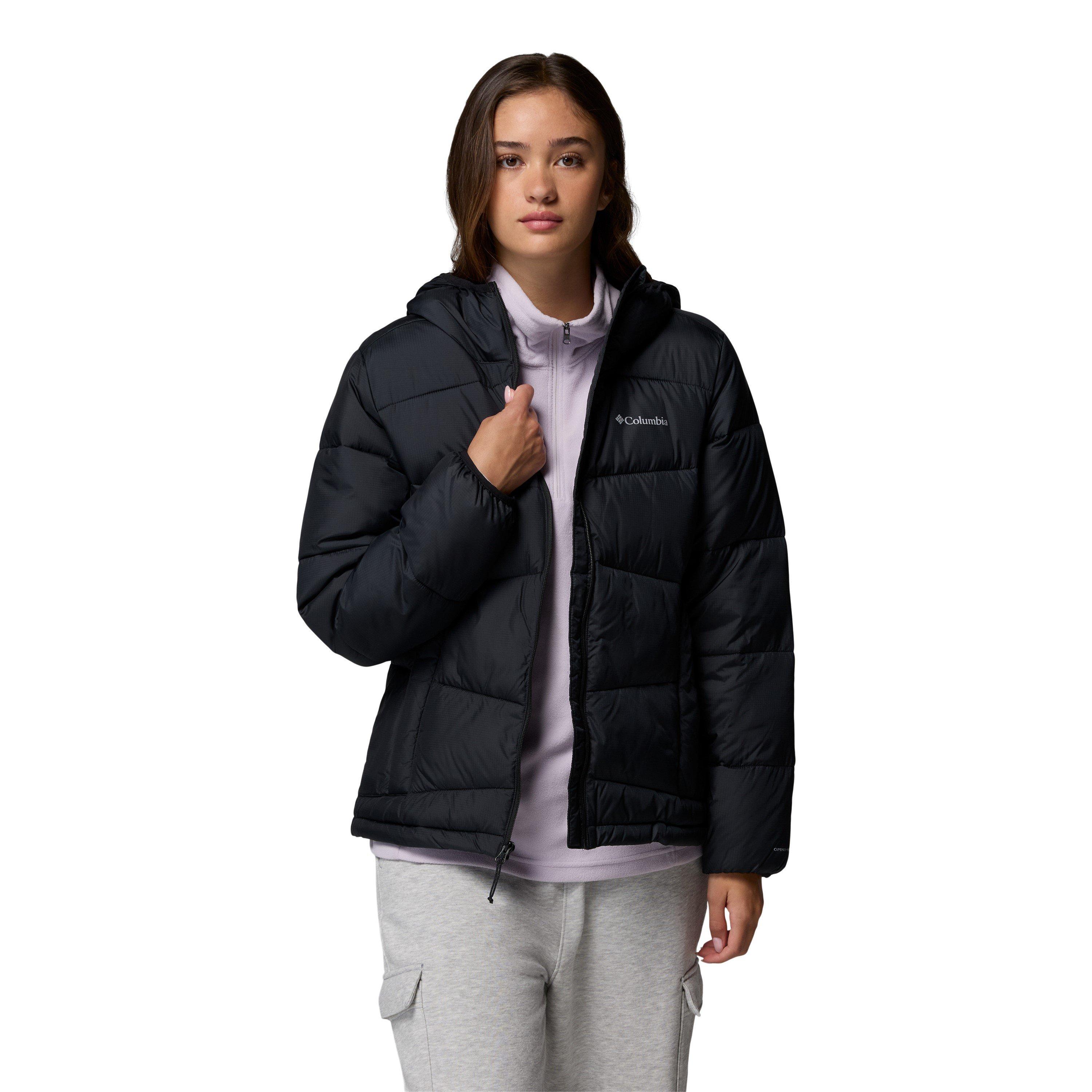 Schwarz - Columbia - Fivemile Butte Water-Resistant Hooded Insulated Puffer Jacket - 4