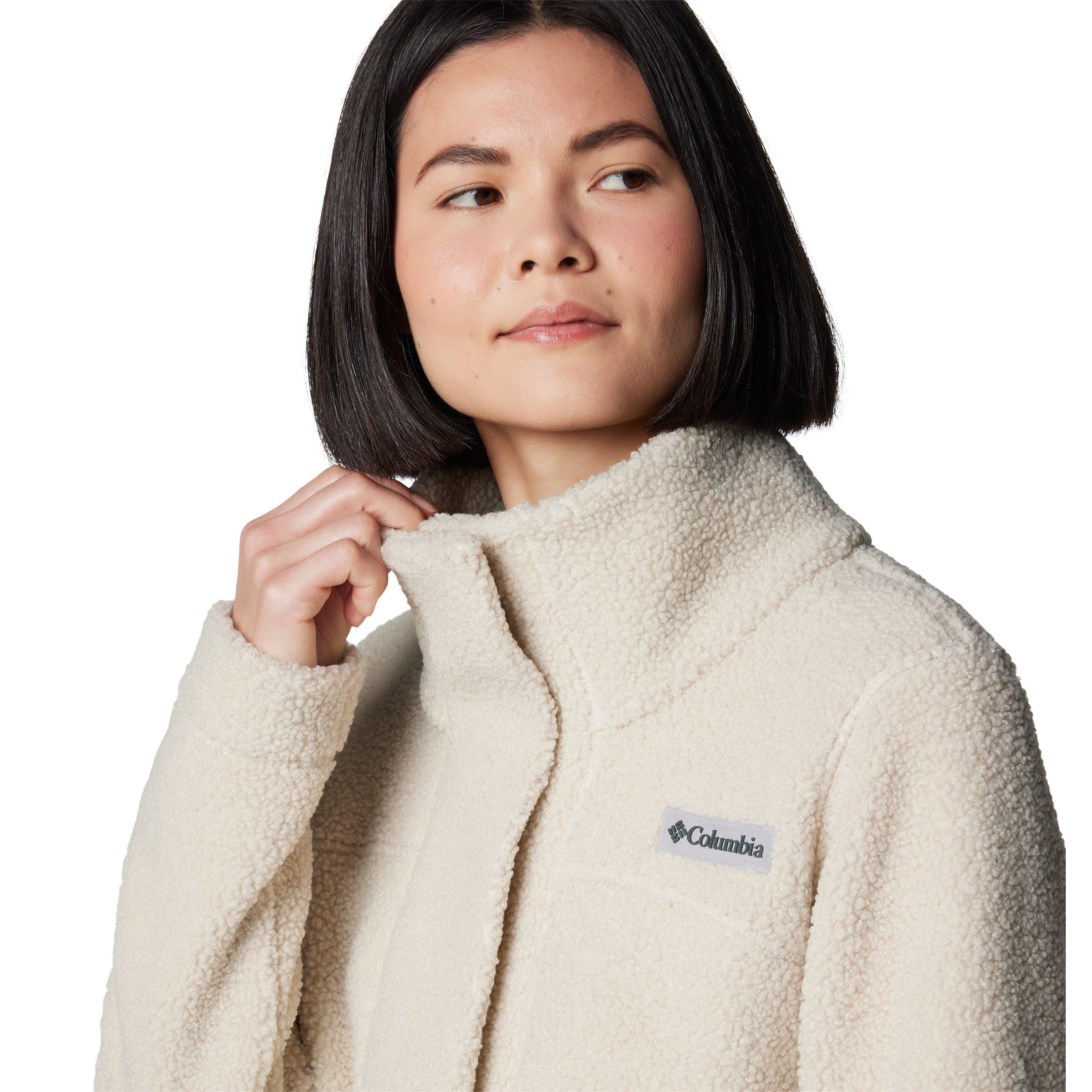 Donkere Steen - Columbia - Panorama Long Sherpa Fleece Jacket Womens - 4