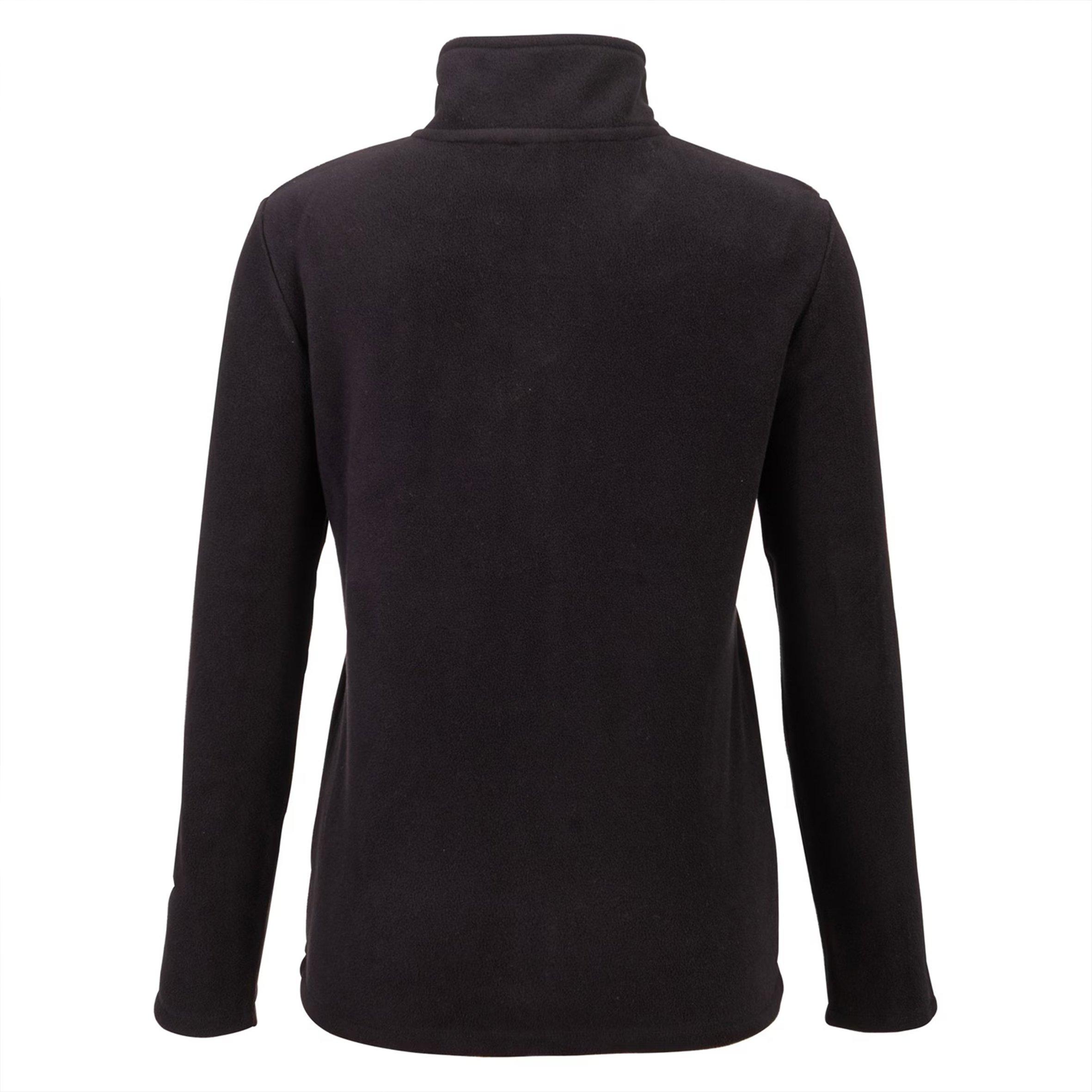 Preto - Gelert - Ottawa Full Zip Fleece Jacket Womens - 7