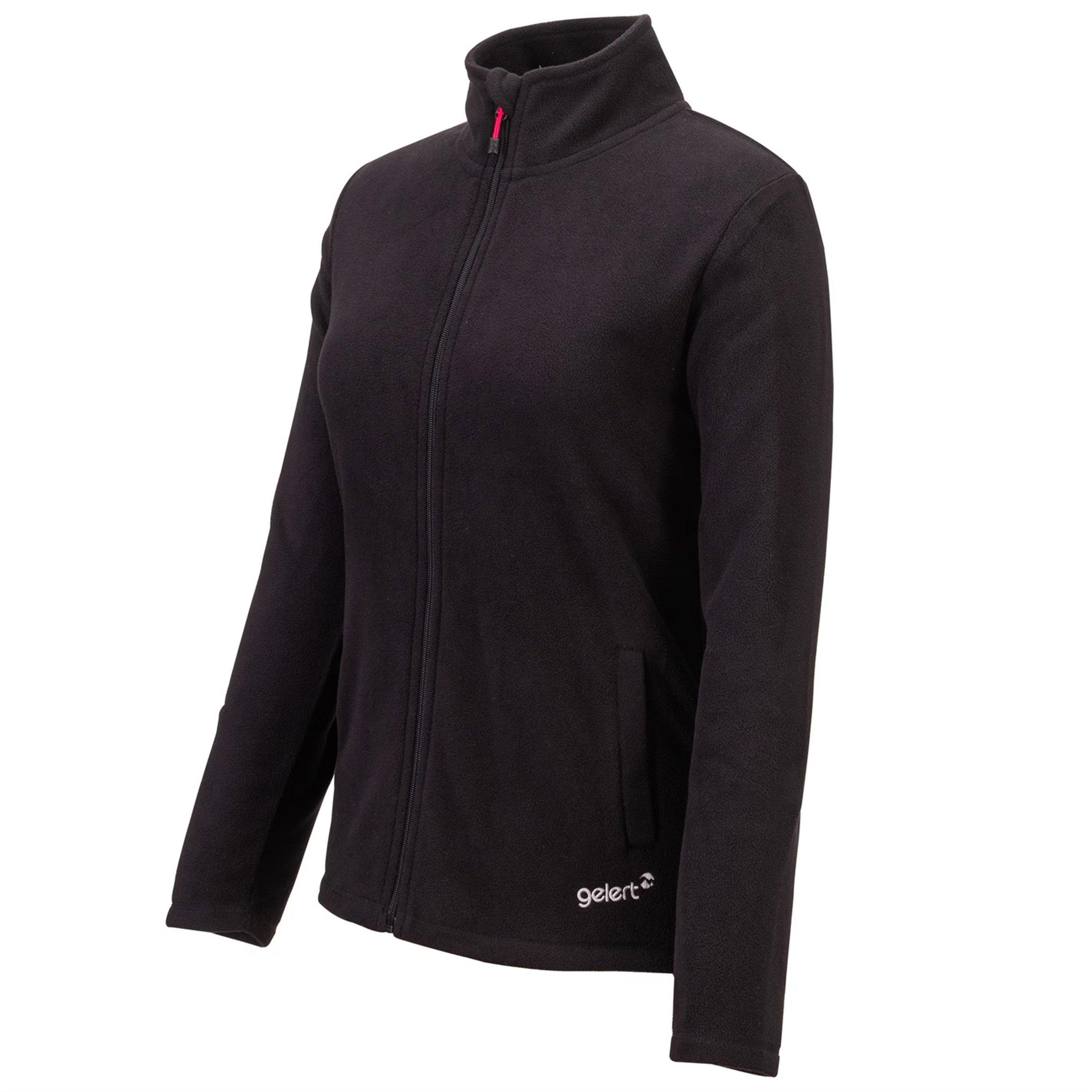 Preto - Gelert - Ottawa Full Zip Fleece Jacket Womens - 8