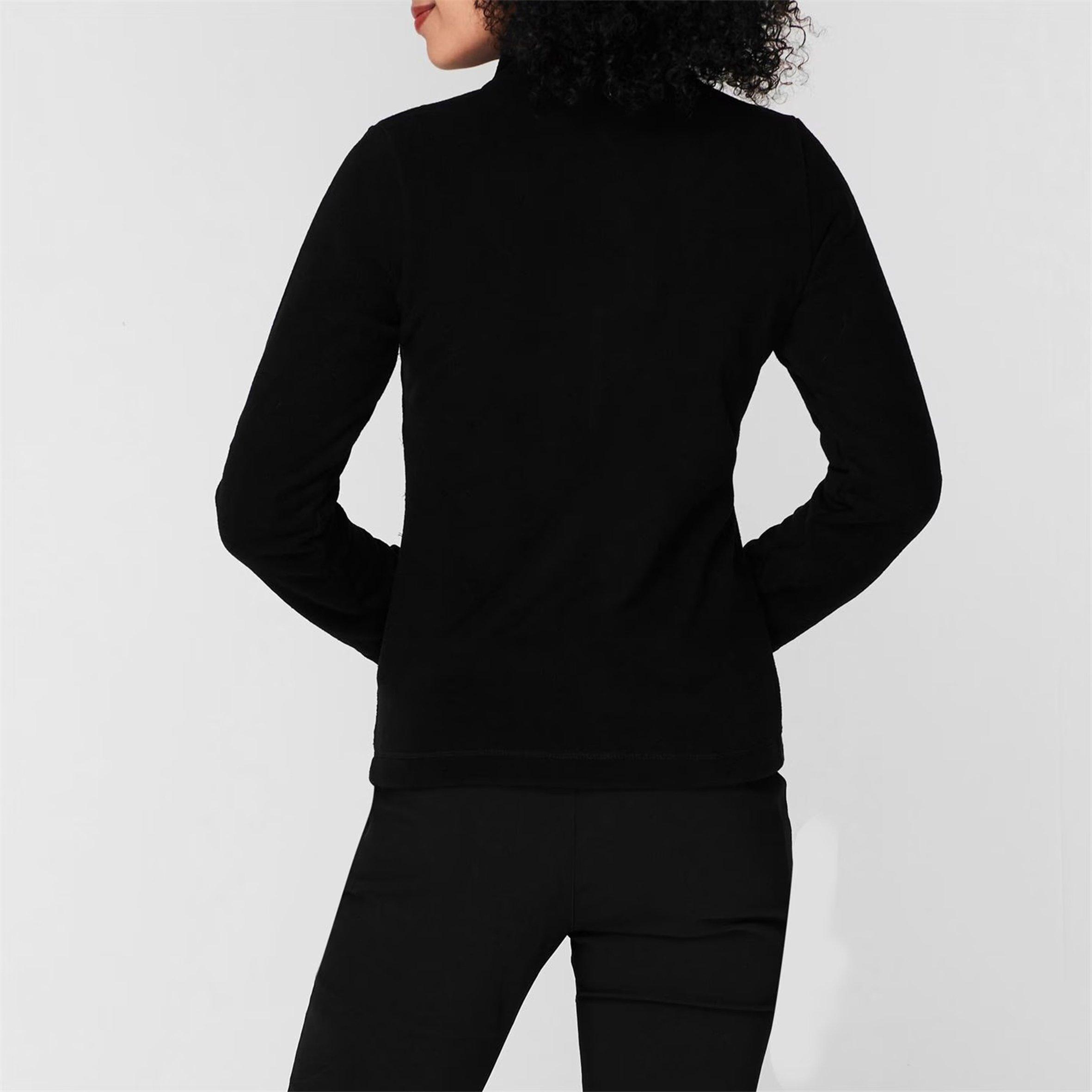 Preto - Gelert - Ottawa Full Zip Fleece Jacket Womens - 3