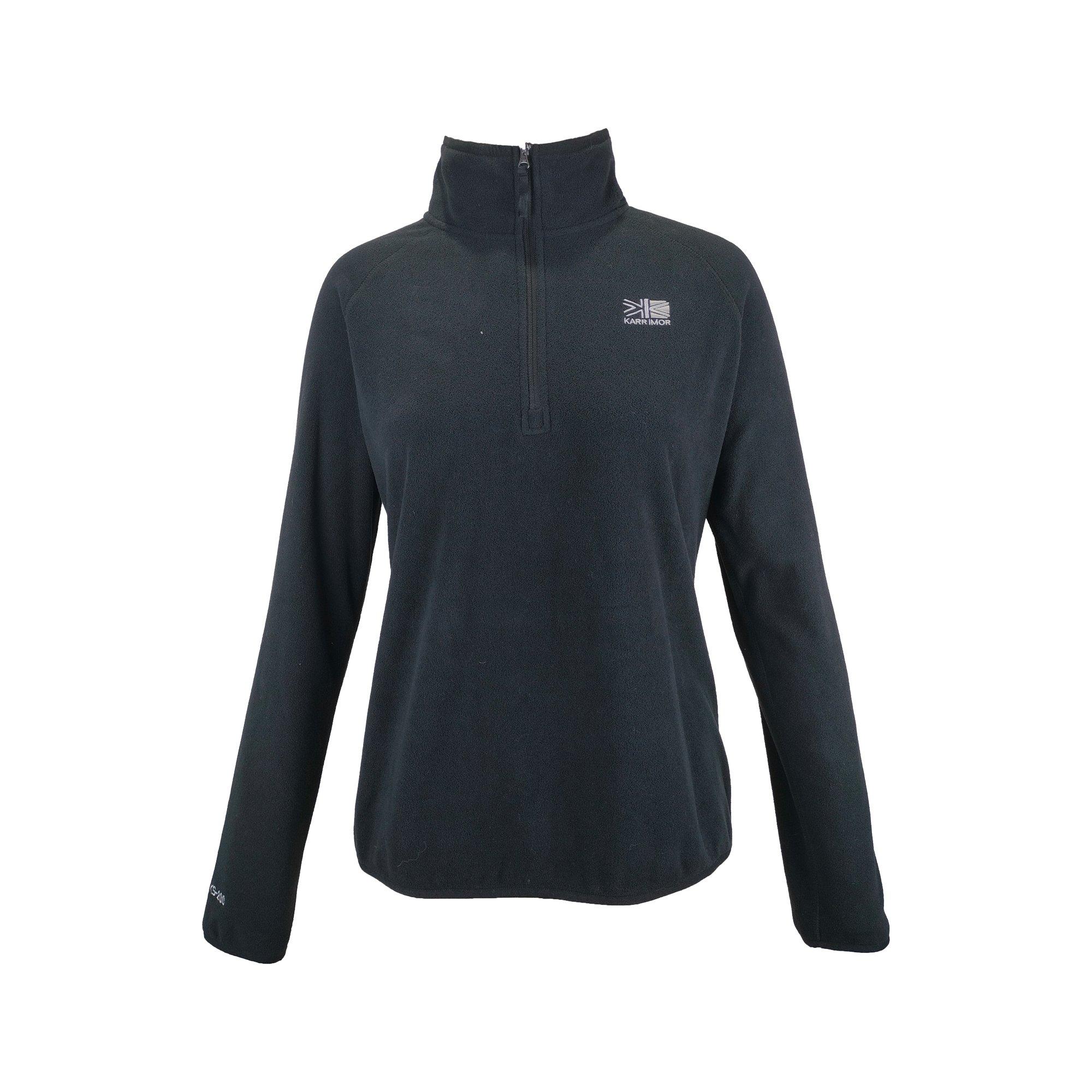 Black - Karrimor - Micro quarter Zip Fleece - 4