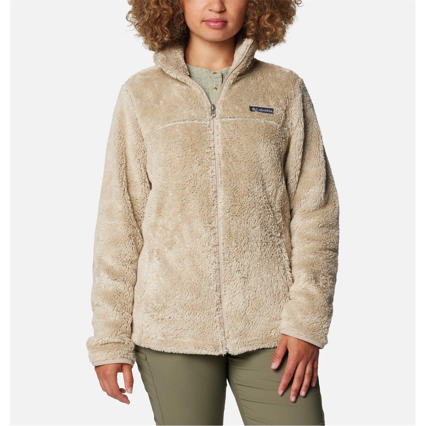Brown - Columbia - Women's Cloud Sherpa Full-Zip Funnel-Neck Fleece - 5