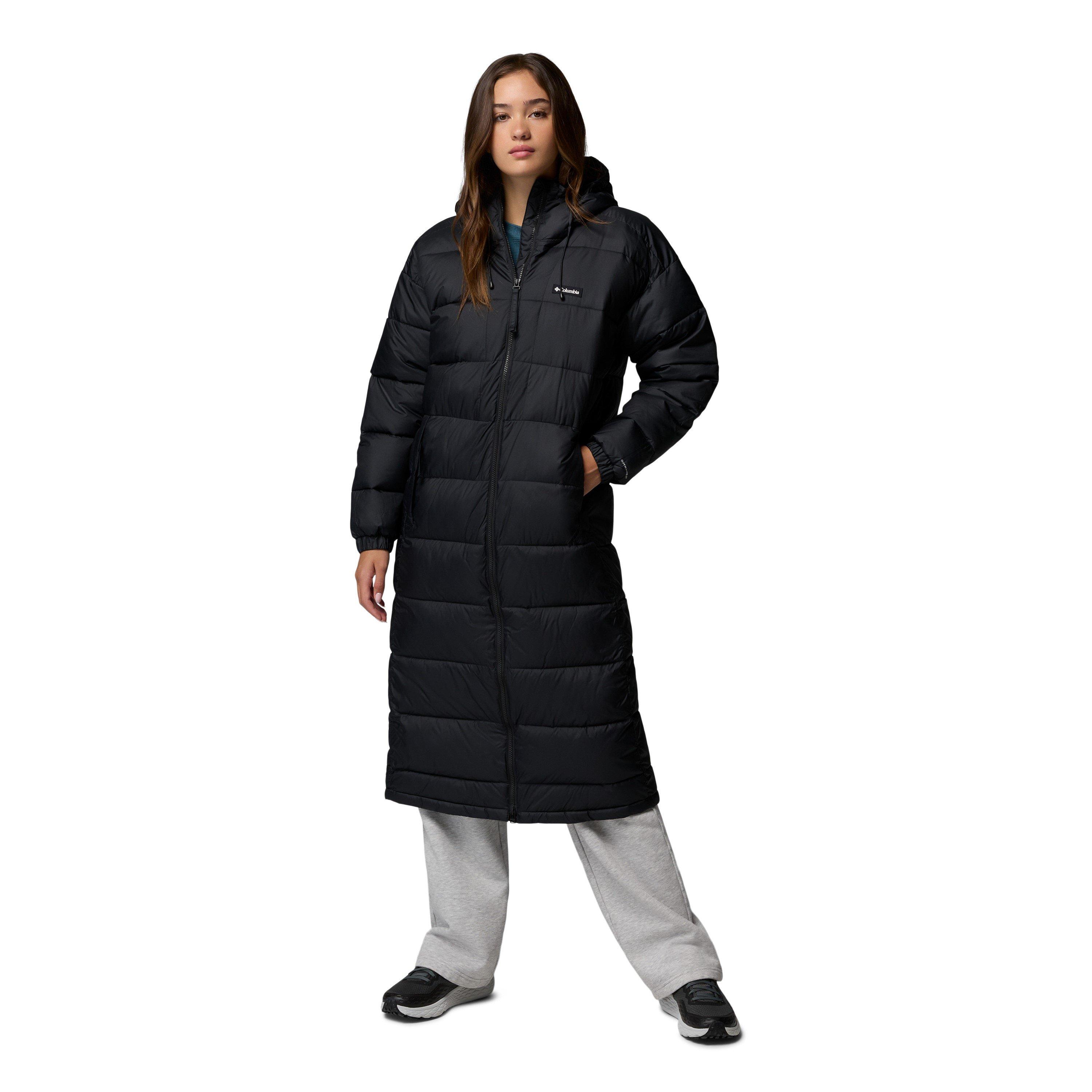 Columbia Women's Pike Lake Thermal Reflective Water Repellent Insulated Puffer Jacket - Black - 16 (XL)