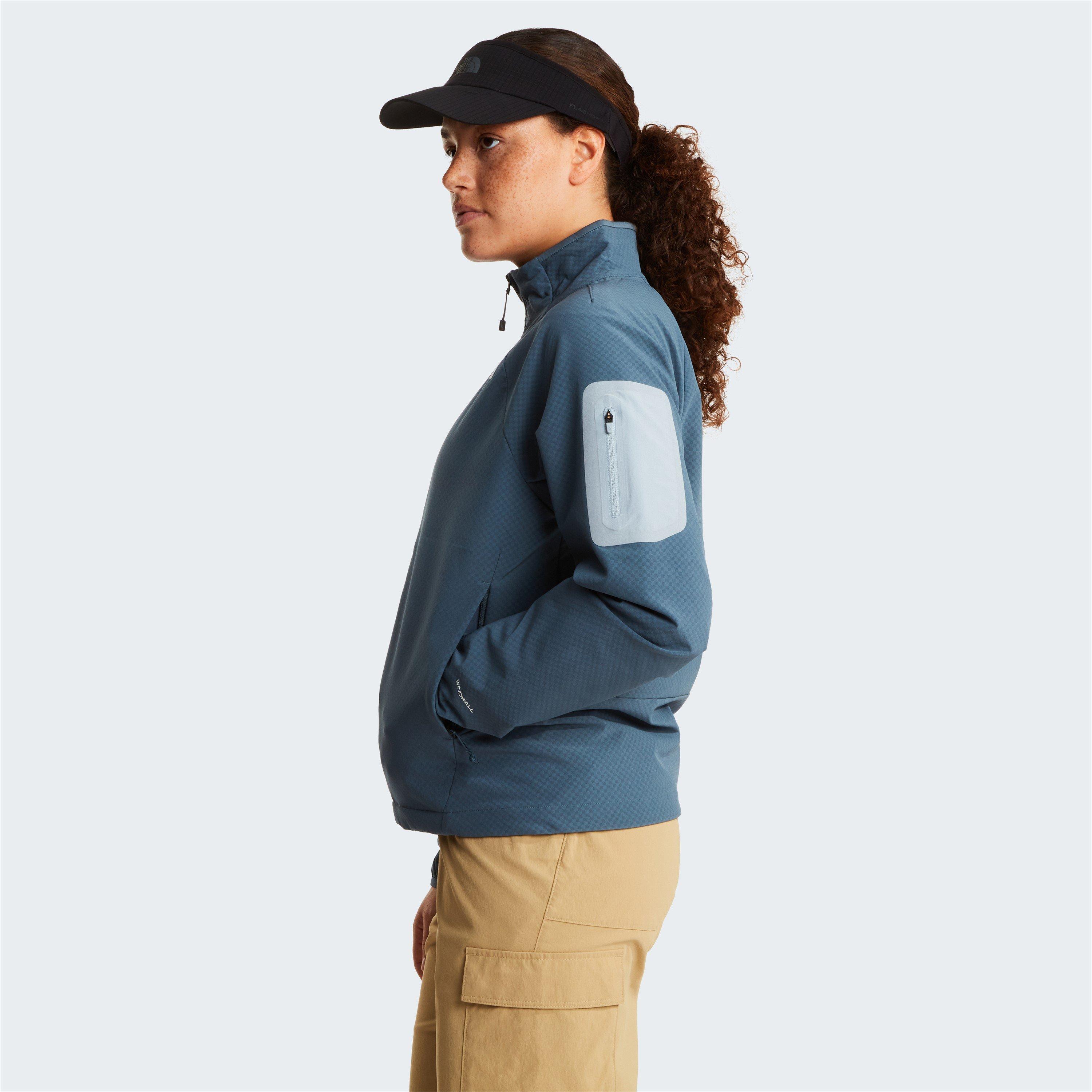 Granite Grey - The North Face - Tek App Jacket Womens - 5