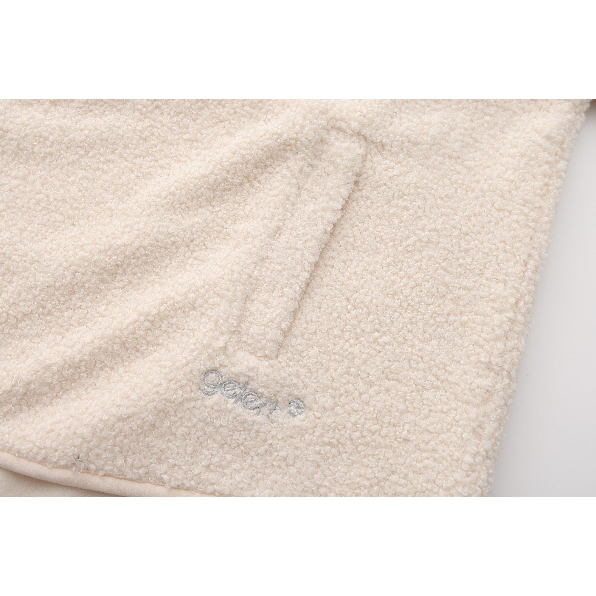 White - Gelert - Borg Quarter Zip Fleece Womens - 5