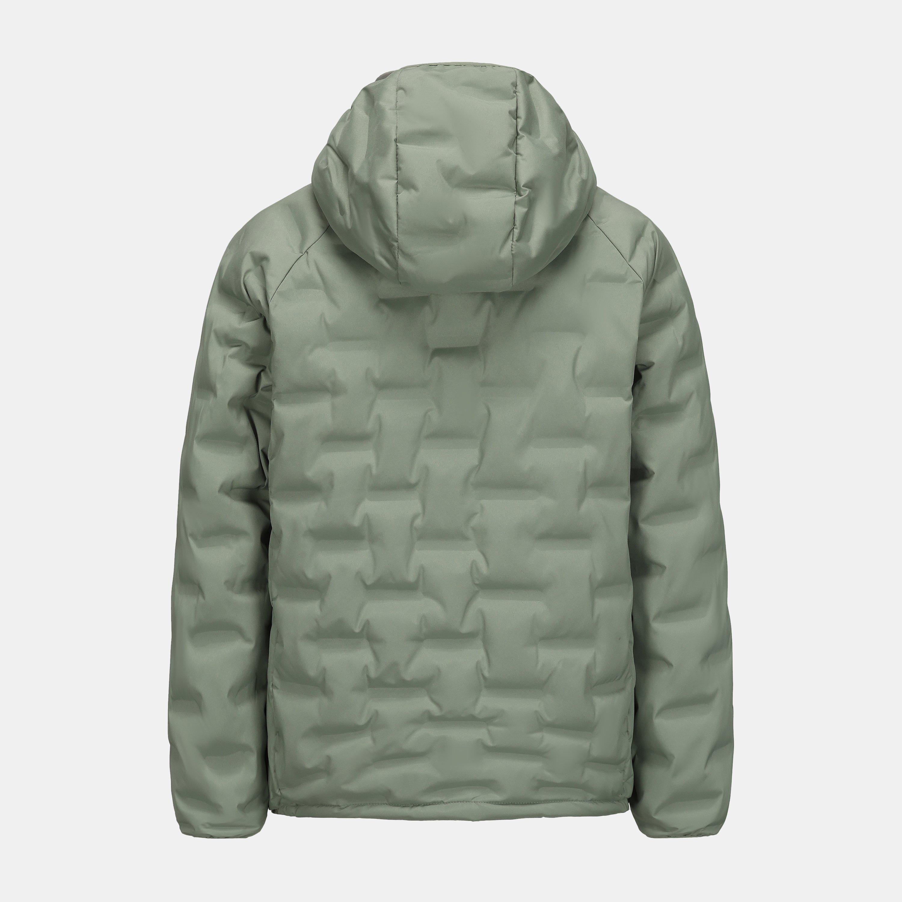 Caqui - Karrimor - Heat-Sealed Hooded Long Sleeve Hip Length Insulated Puffer Jacket - 2