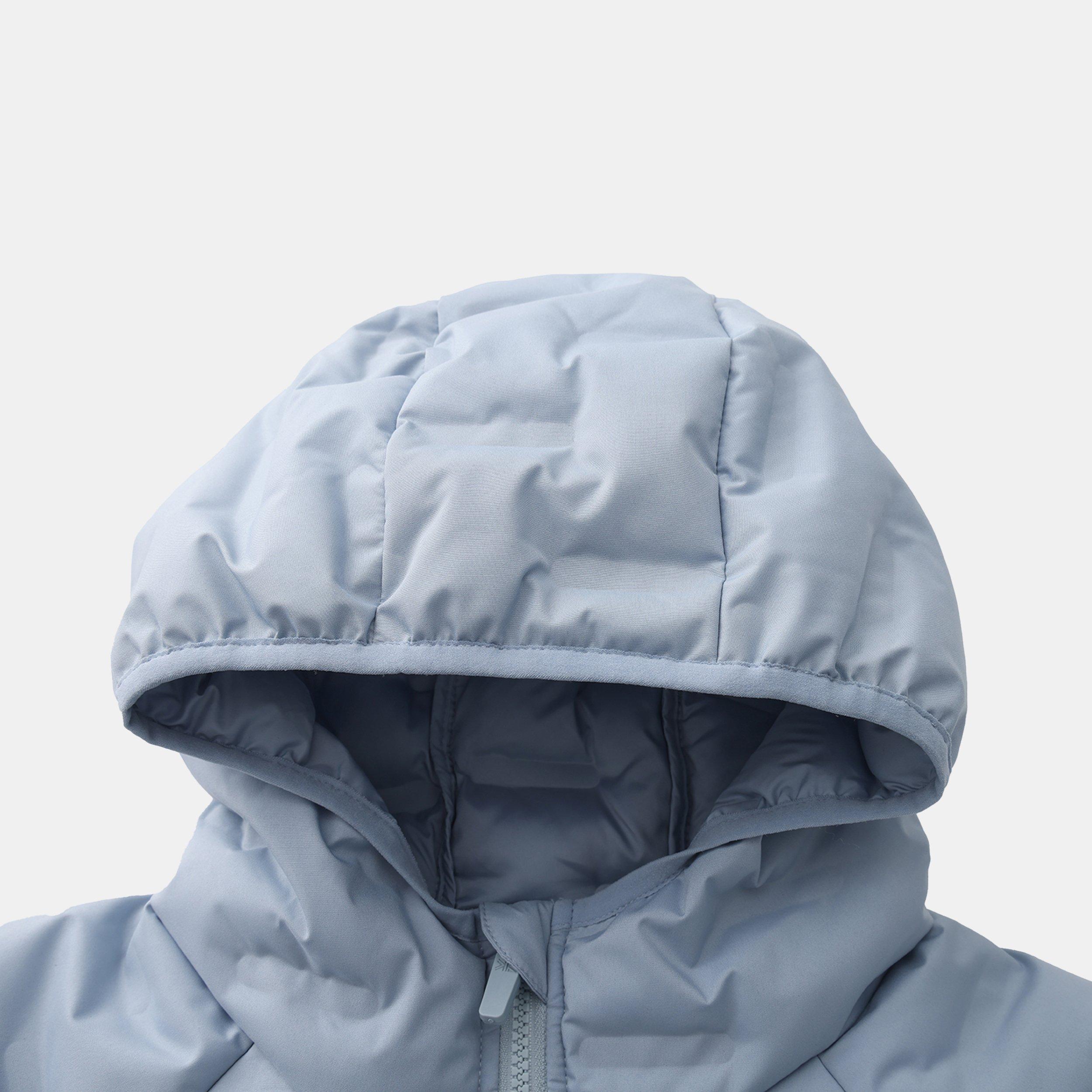 Blue - Karrimor - Women's Heat-Sealed Hooded Long Sleeve Hip Length Insulated Puffer Jacket - 4