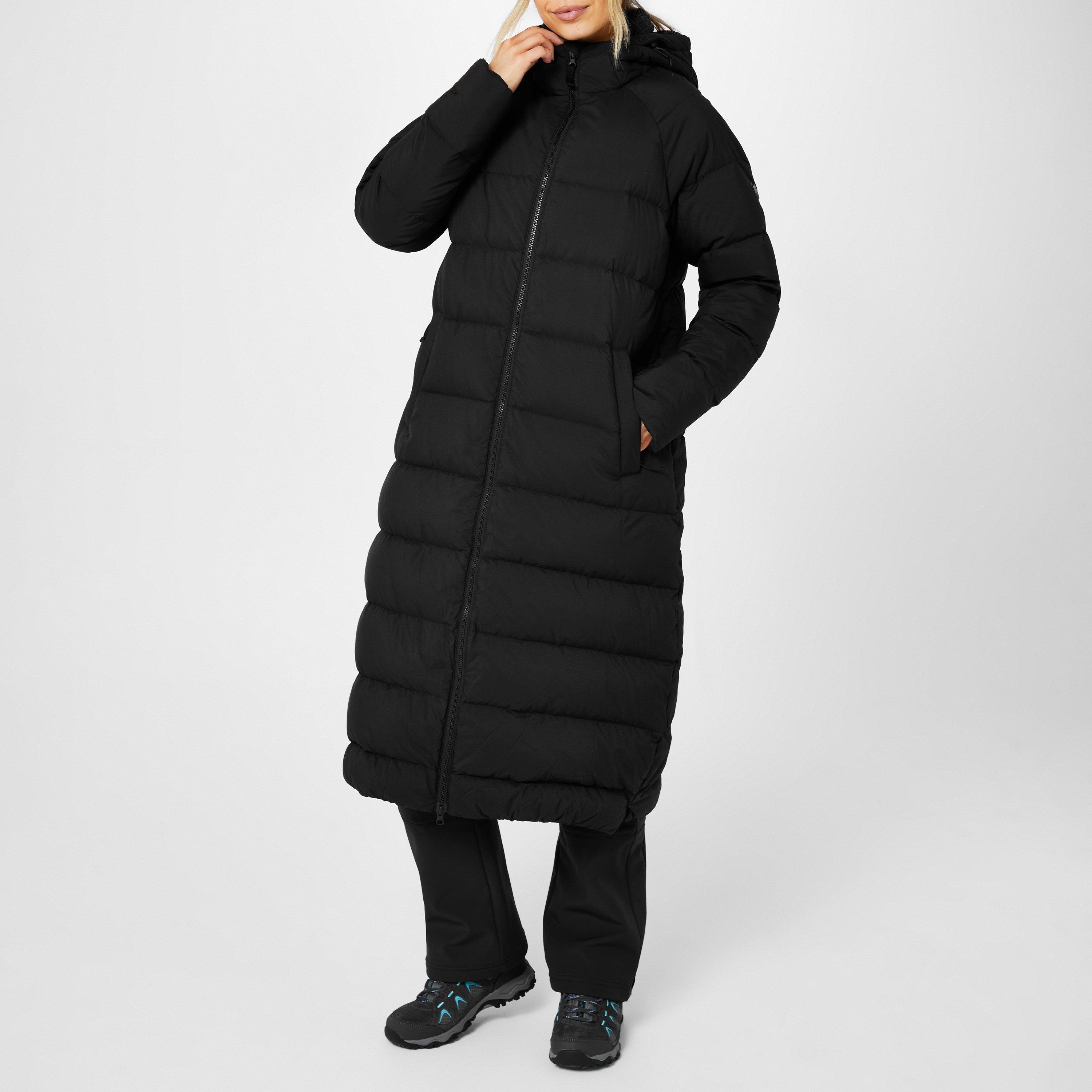 Noir - Karrimor - Helix Water and Wind Resistant Duck Down Long Hooded Down Jacket - 3